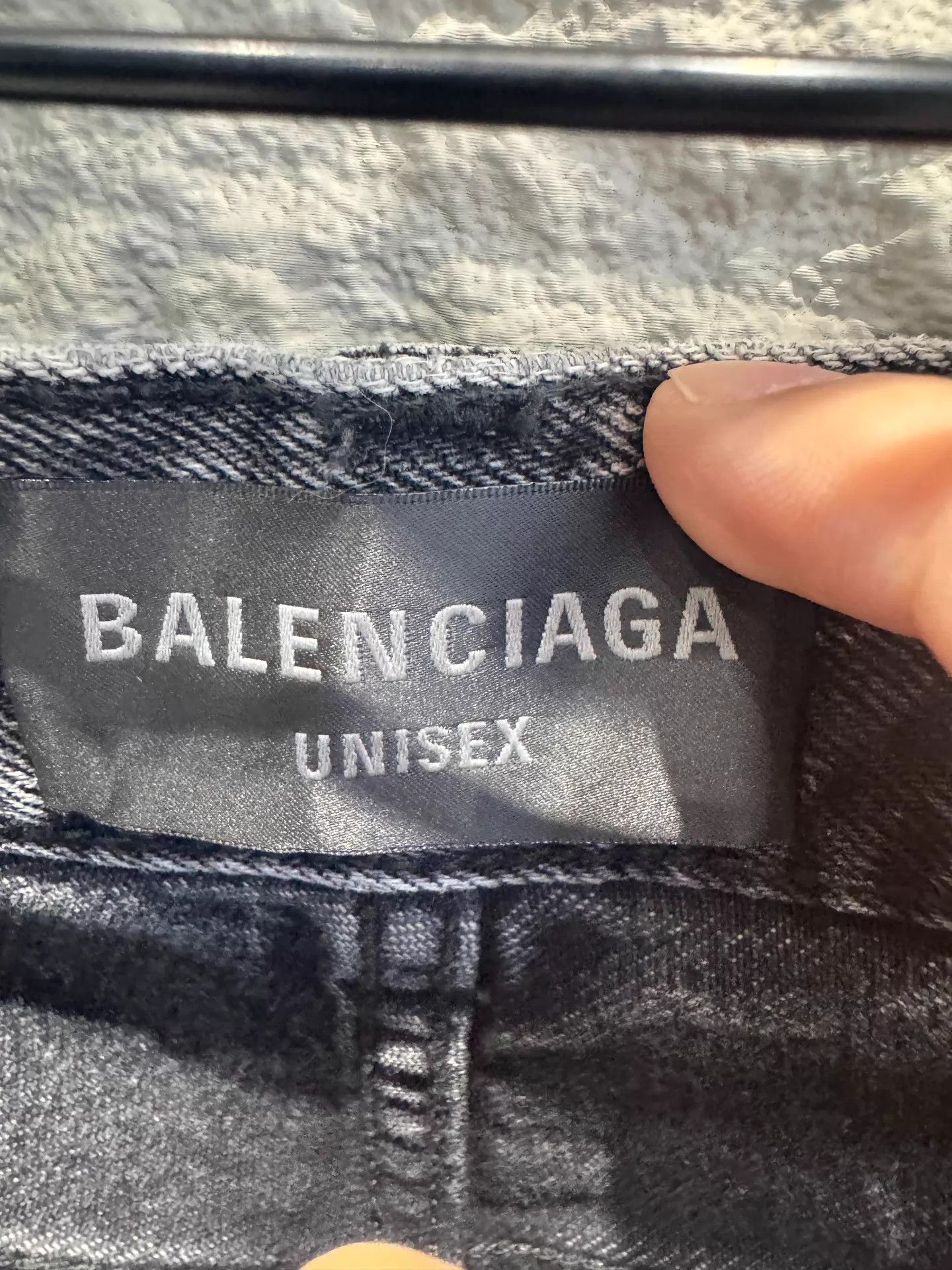 Balenciaga Balenciaga Flared Jeans Gray-Black Distressed XXS Size US 26 / EU 42 - 2 Thumbnail