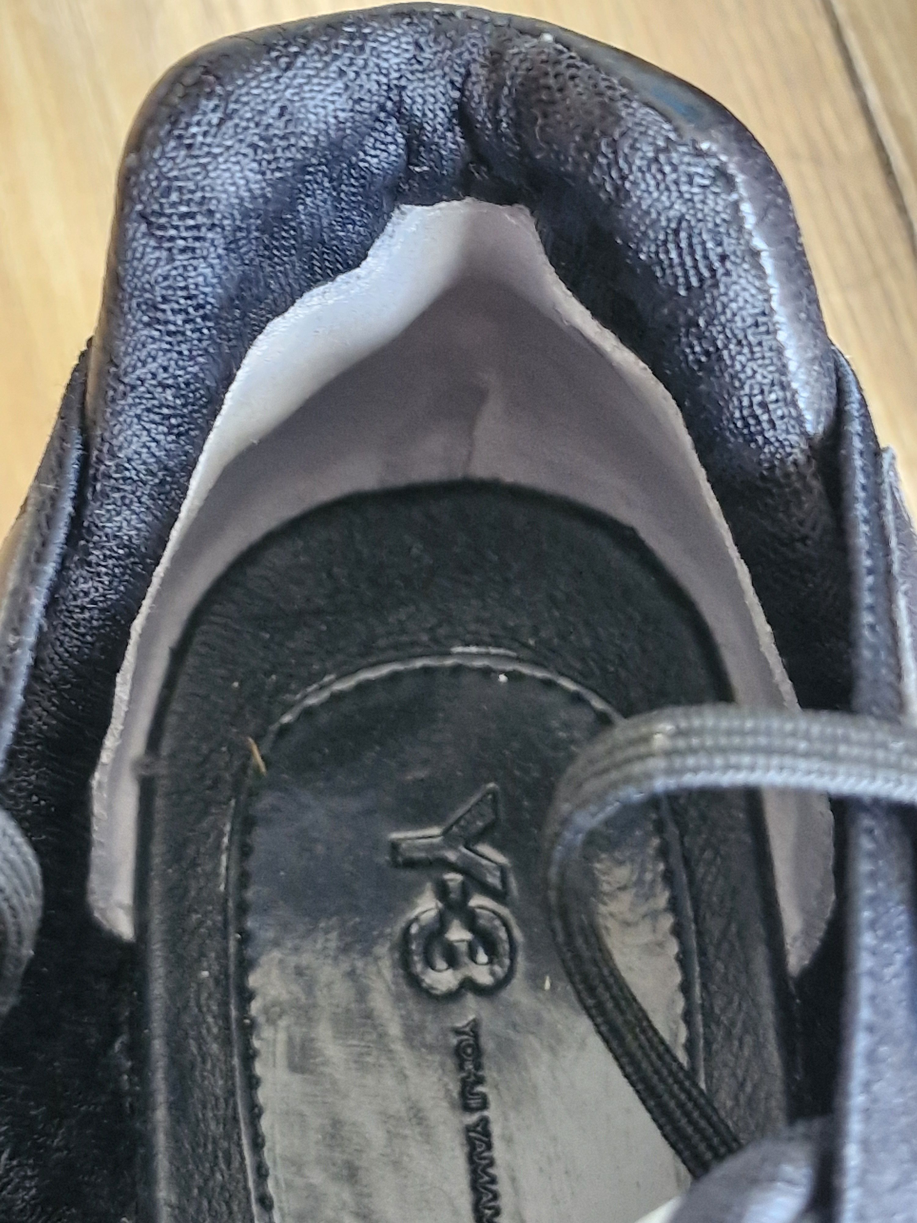 Yohji Yamamoto Y-3 Kazuhiri hi-top leather sneakers black