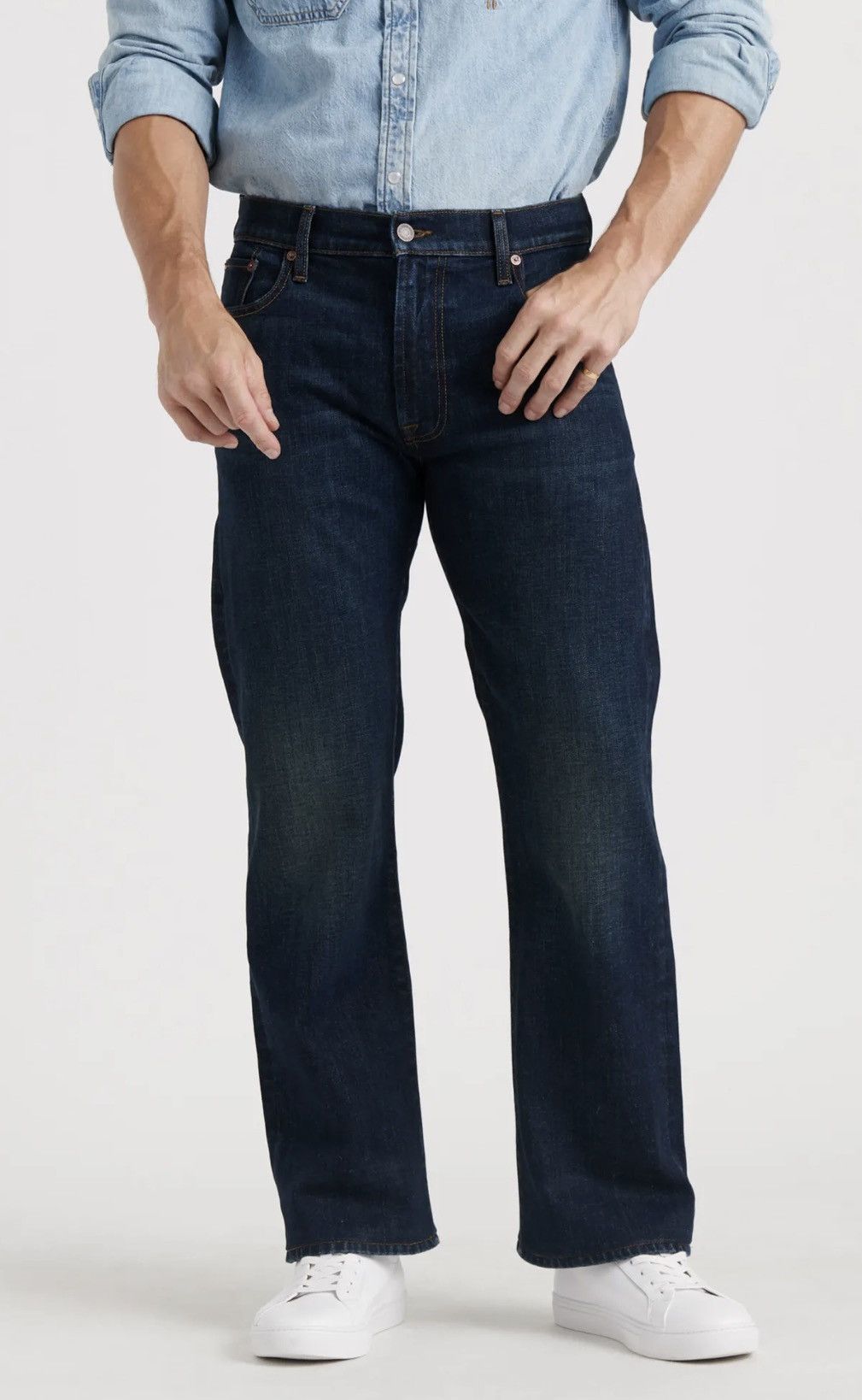 Lucky Brand Lucky Brand 181 Relaxed Straight Jean Size US 34 / EU 50 - 2 Thumbnail