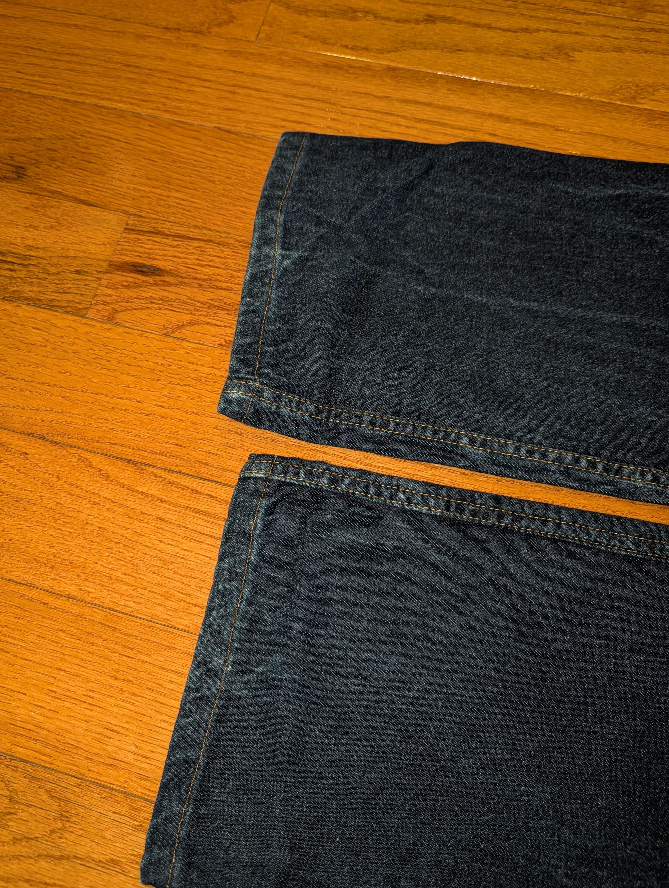 Levi's VTG Levi's 505 Regular Fit Straight Denim Jeans Men's 35x34 Size US 35 - 4 Thumbnail