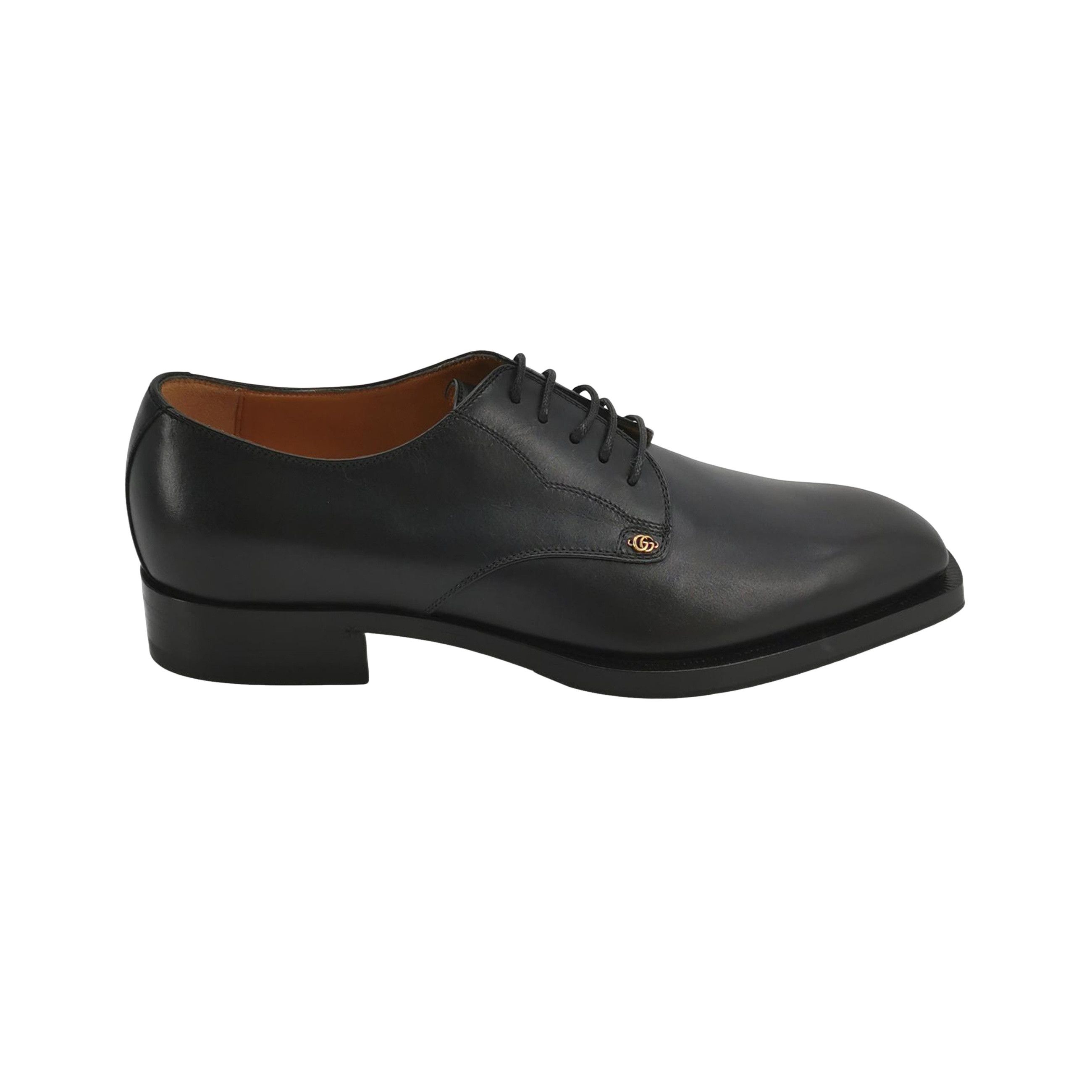 Gucci Gucci Leather Double G Derby Shoes 39 Size US 6 / EU 39 - 1 Thumbnail