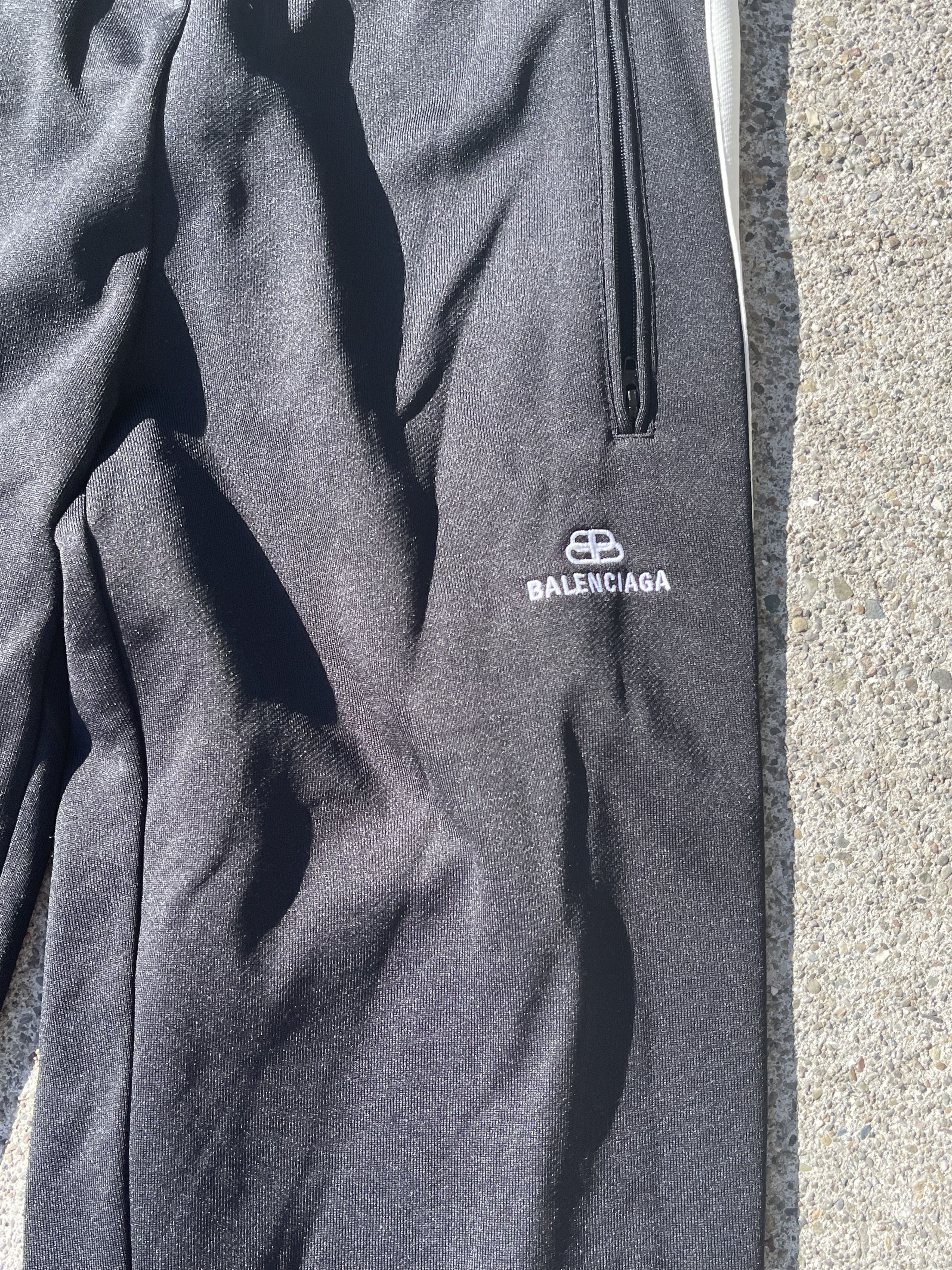 Balenciaga Balenciaga Side Stripe Track Pants Size US 26 / EU 42 - 2 Thumbnail