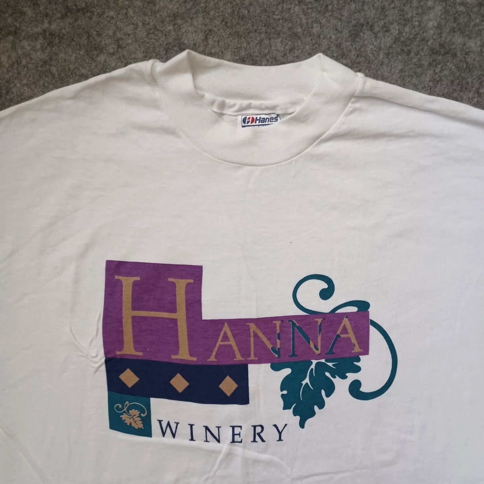 Hanes VINTAGE Hanes Beefy-T T-Shirt Mens Large White California USA Logo Single Stitch 1990s Size US L / EU 52-54 / 3 - 5 Thumbnail