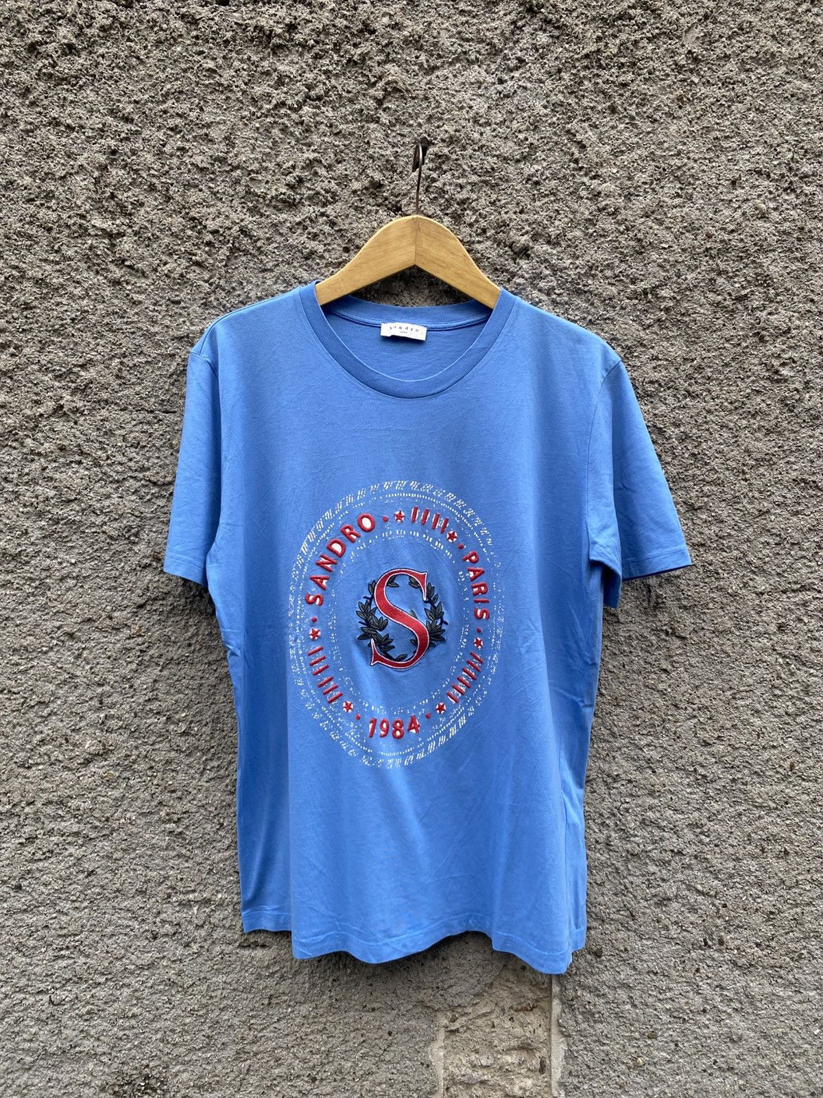Sandro Sandro Paris Logo Tee Size US M / EU 48-50 / 2 - 1 Thumbnail