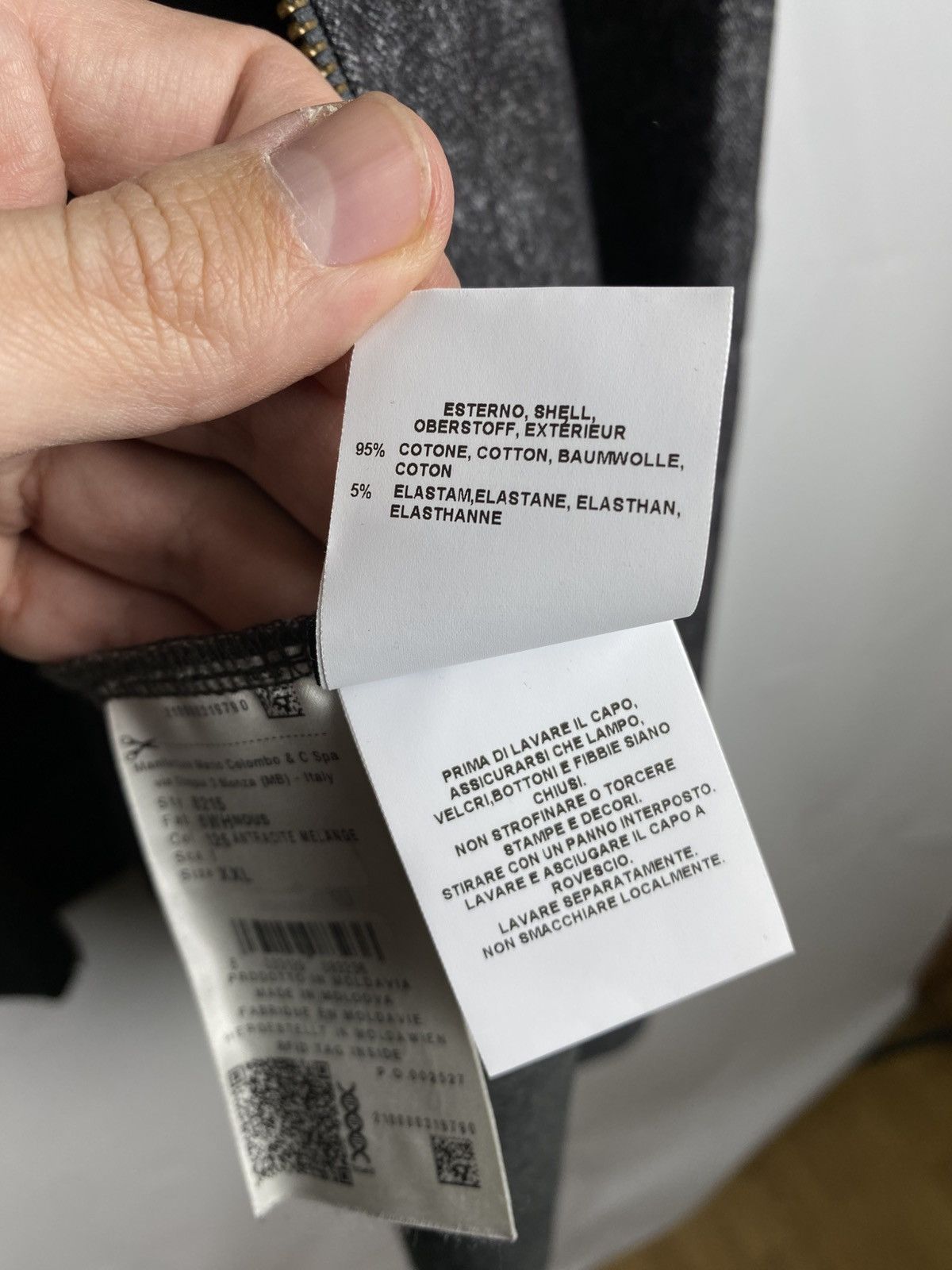 Colmar Colmar Originals Melange Bomber Zip Cotton Men size XXL Size US XXL / EU 58 / 5 - 15 Thumbnail