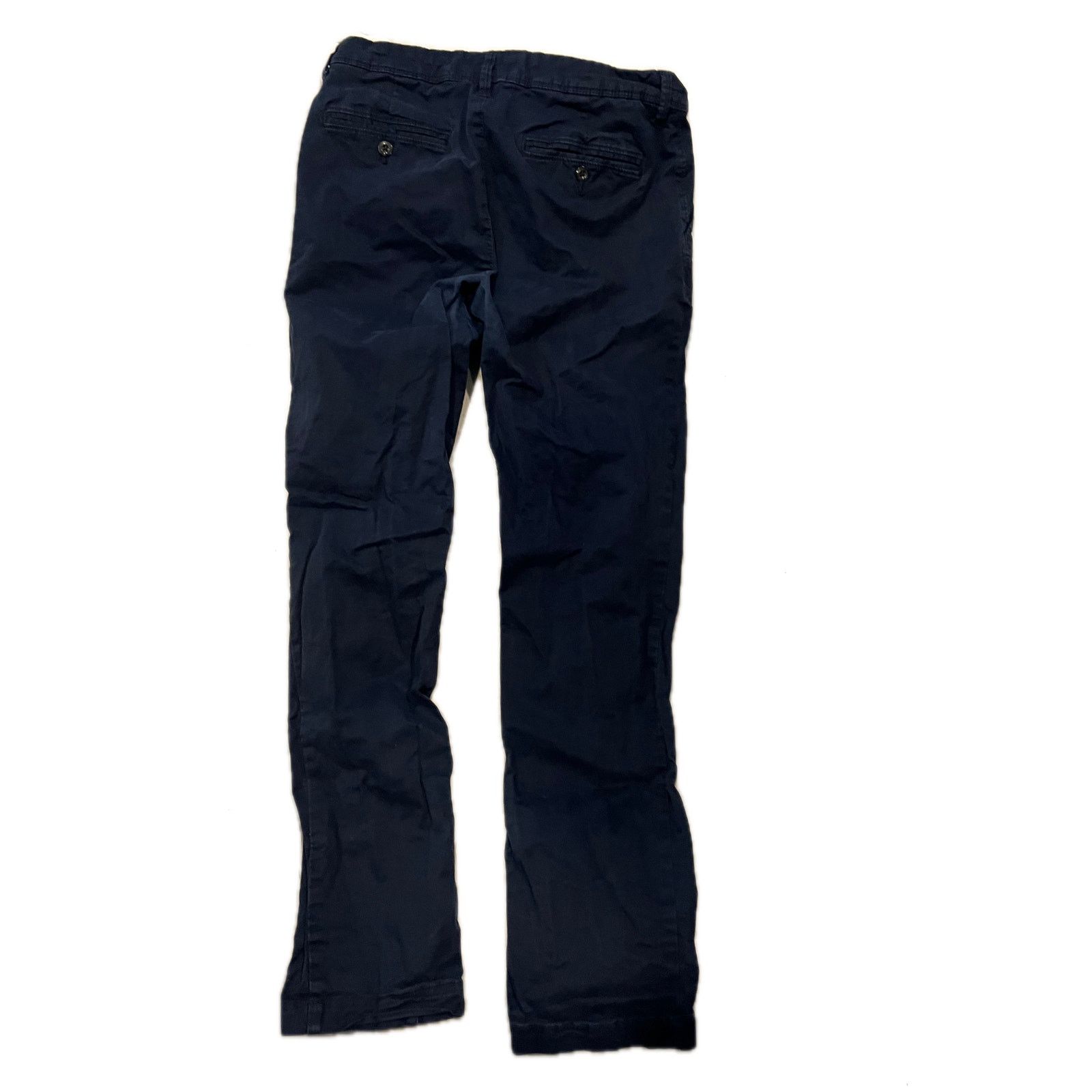 Aeropostale Aeropostale Navy Blue Slim Straight Chino Pants Mens 30x32 Size US 30 / EU 46 - 2 Thumbnail