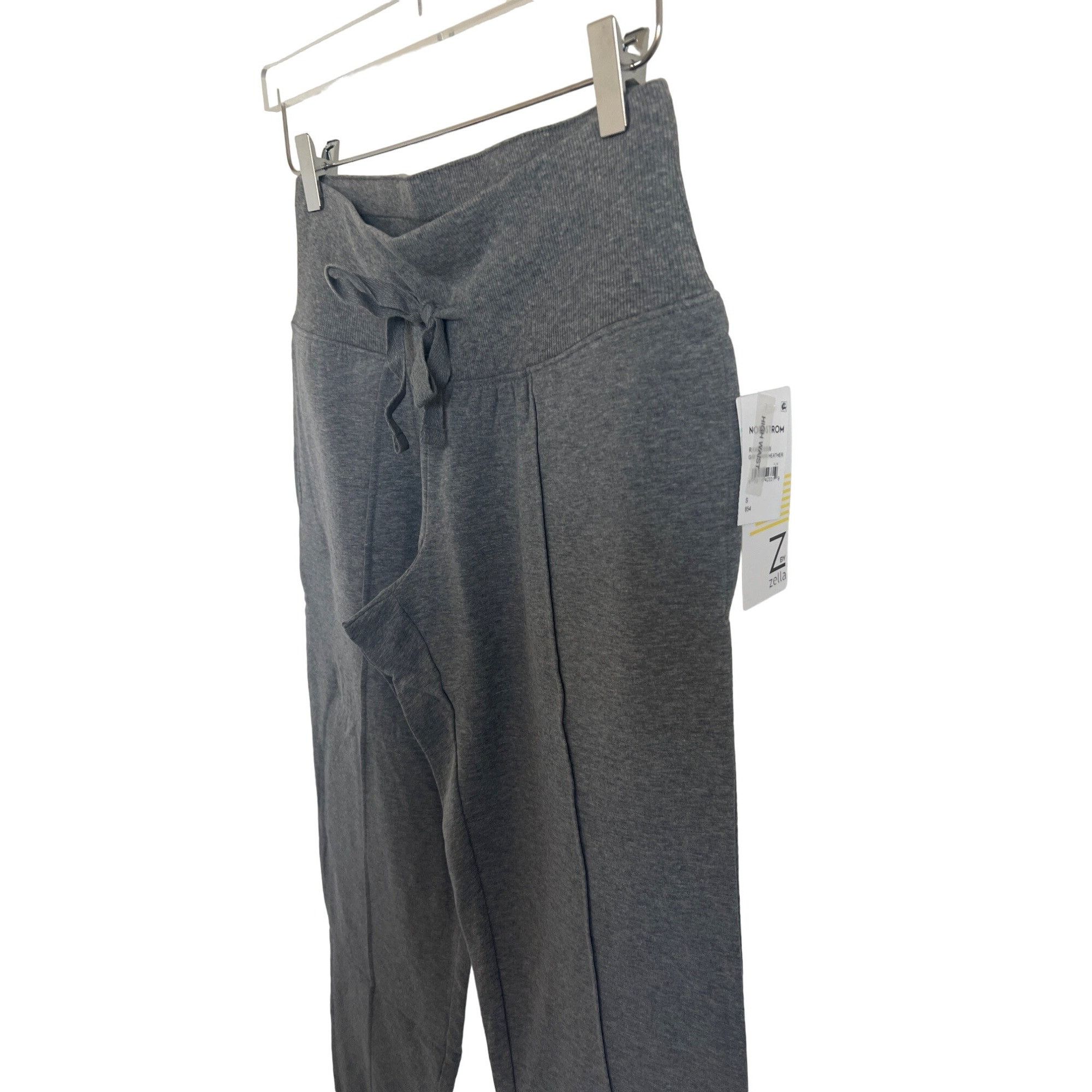 Other Z By Zella High Waist Heather Grey Jogger Pants Size 27" / US 4 / IT 40 - 4 Thumbnail