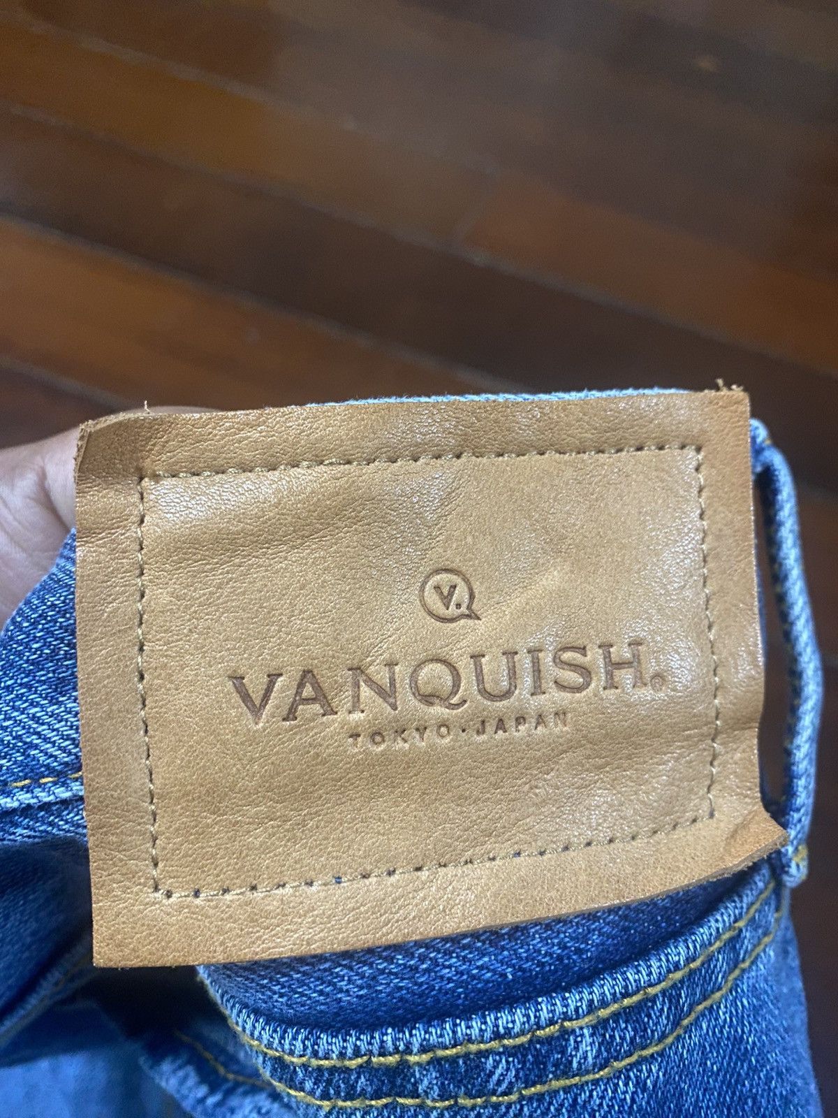 Vanquish Vanquish Japan Faded Blue Jeans distressed Size US 34 / EU 50 - 17 Thumbnail