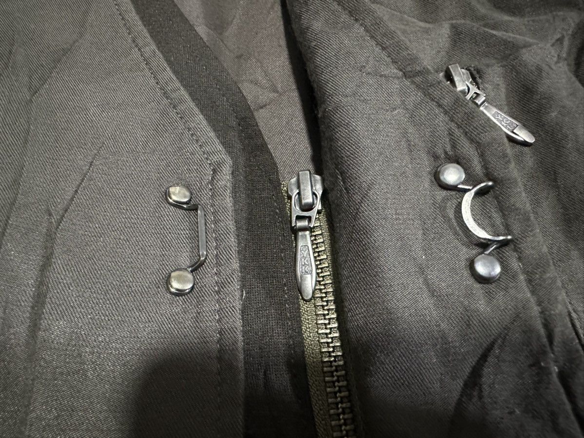 If Six Was Nine × Japanese Brand × Tornado Mart 🔥Y2K Archive Tornado Mart Studded Vest Double Layer Cardigan Size US M / EU 48-50 / 2 - 11 Thumbnail