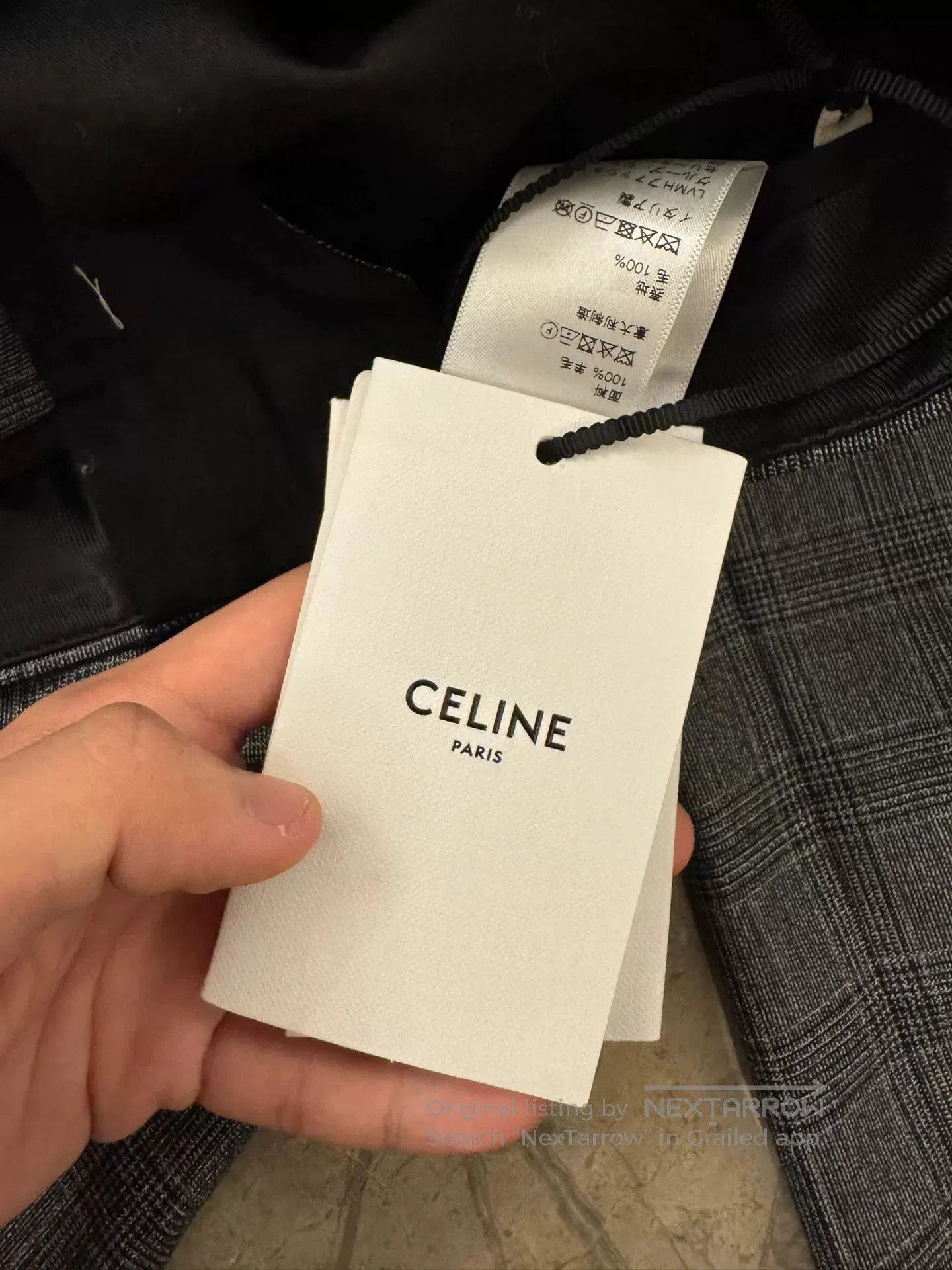 Celine Celine Hedi Slimane Checkered Trousers. Size US 28 / EU 44 - 5 Thumbnail