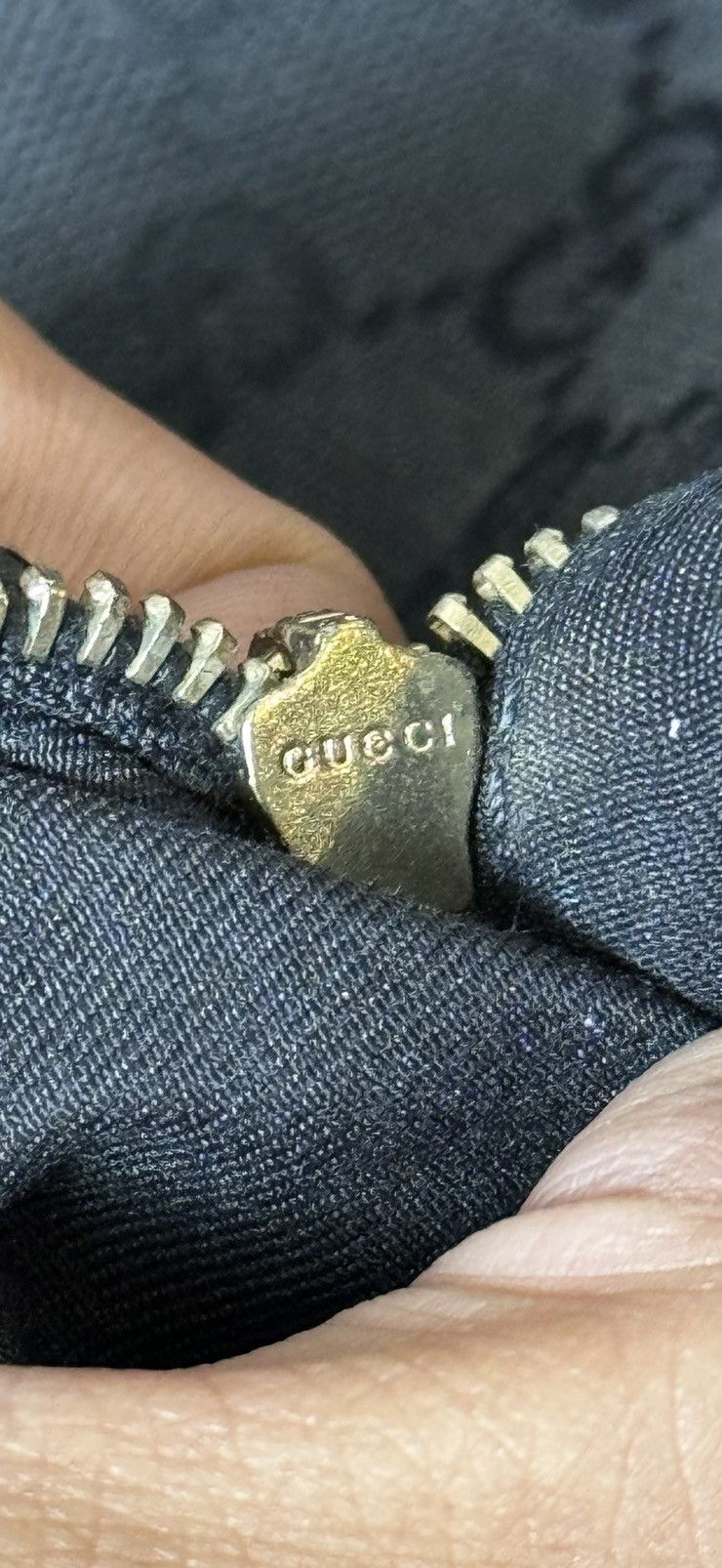 Gucci Gucci Black GG Canvas and Leather Horsebit Web Hobo Size ONE SIZE - 14 Thumbnail