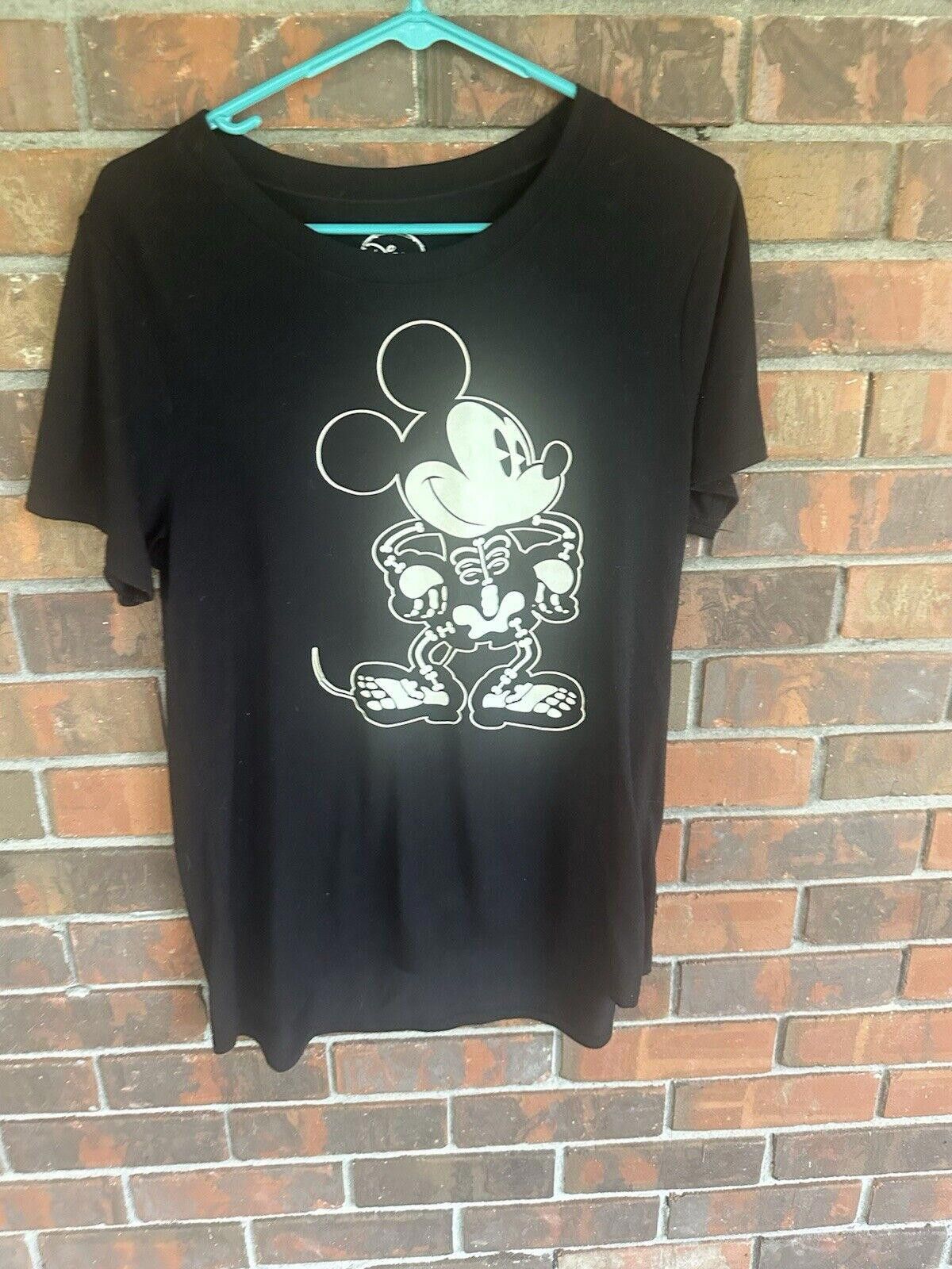 Disney Women's XL Disney Mikey Shirt Glow In The Dark Size XL / US 12-14 / IT 48-50 - 1 Thumbnail