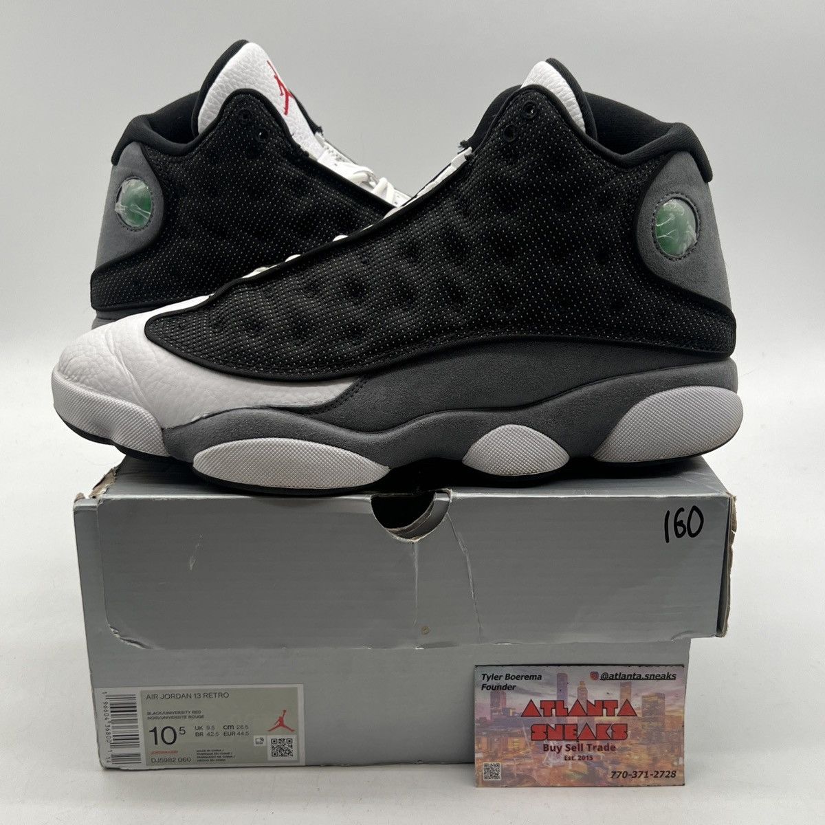 Jordan Brand Air Jordan 13 Black Flint Size US 10.5 / EU 43-44 - 1 Thumbnail