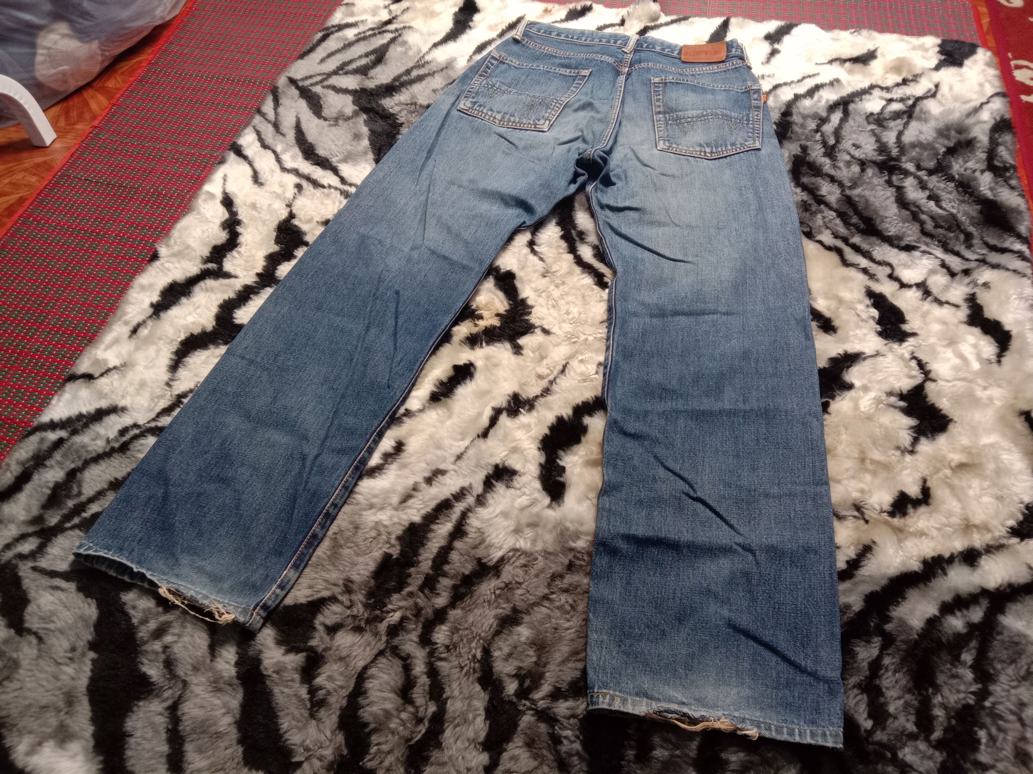 Edwin Vintage Edwin 505 X Selvedge Distressed Jeans Size US 28 / EU 44 - 12 Thumbnail