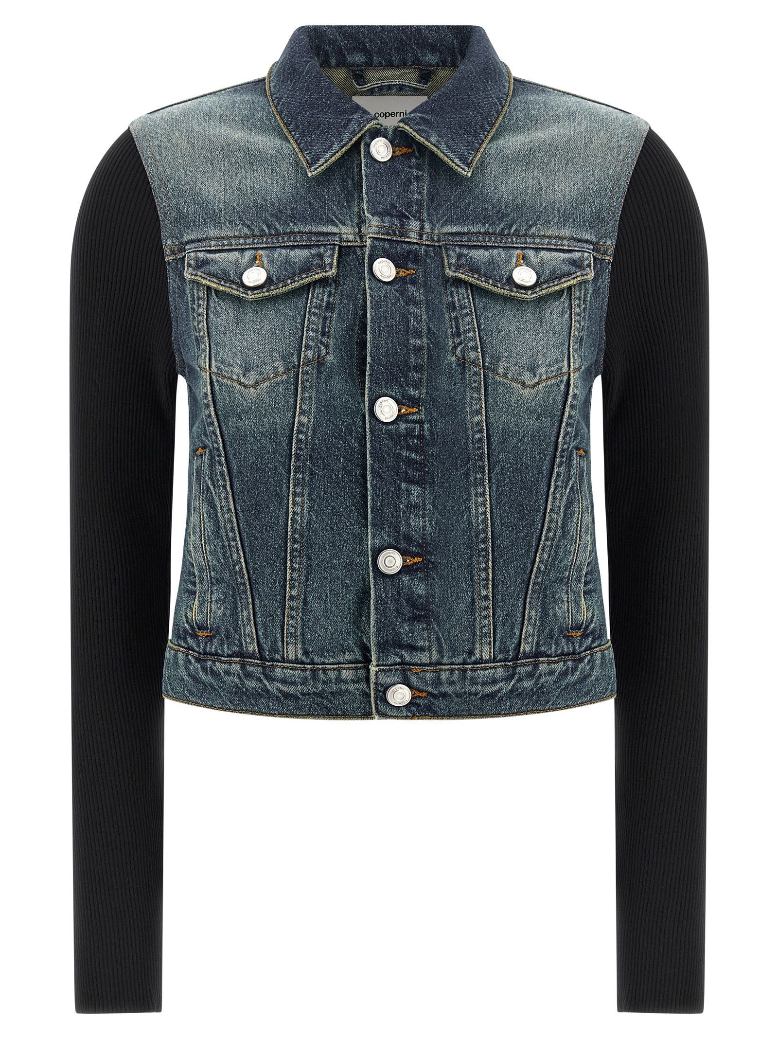 Coperni 'Hybrid Rib Denim' jacket Size M / US 6-8 / IT 42-44 - 1 Thumbnail