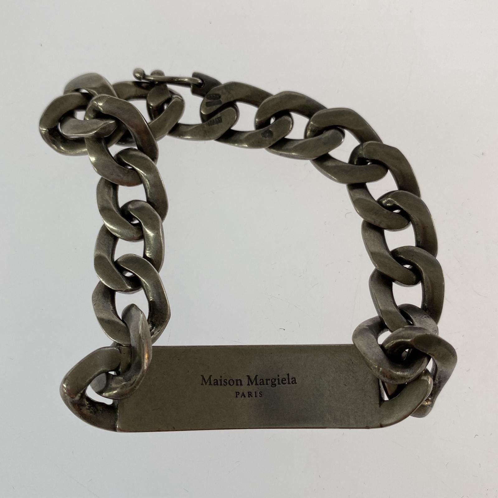 Maison Margiela MAISON MARGIELA 925 Silver ID Bracelet Size ONE SIZE - 2 Thumbnail