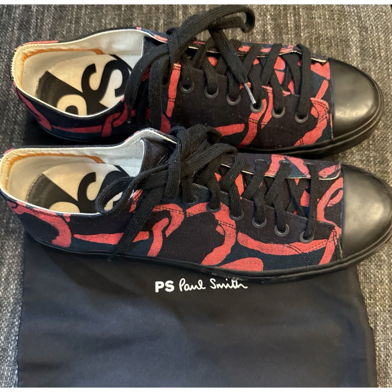 Paul Smith Worn once! Paul Smith abstract print sneakers/trainers US 12 Size US 11 / EU 44 - 5 Thumbnail