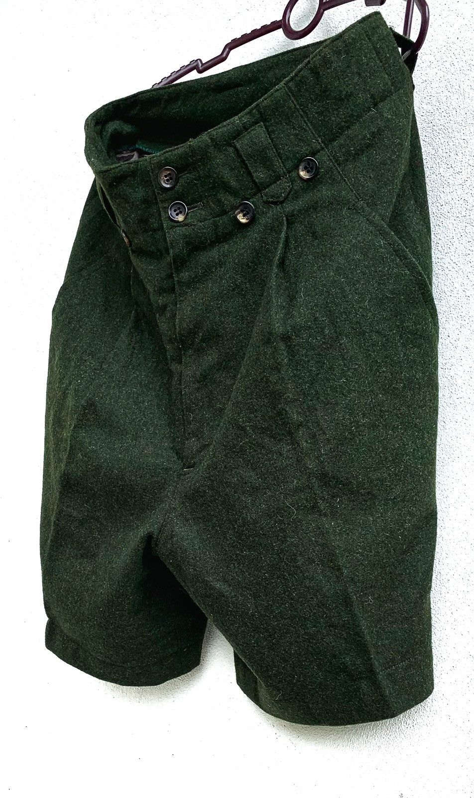 Vintage ISAMU-ISHII Company Wool Short Pant