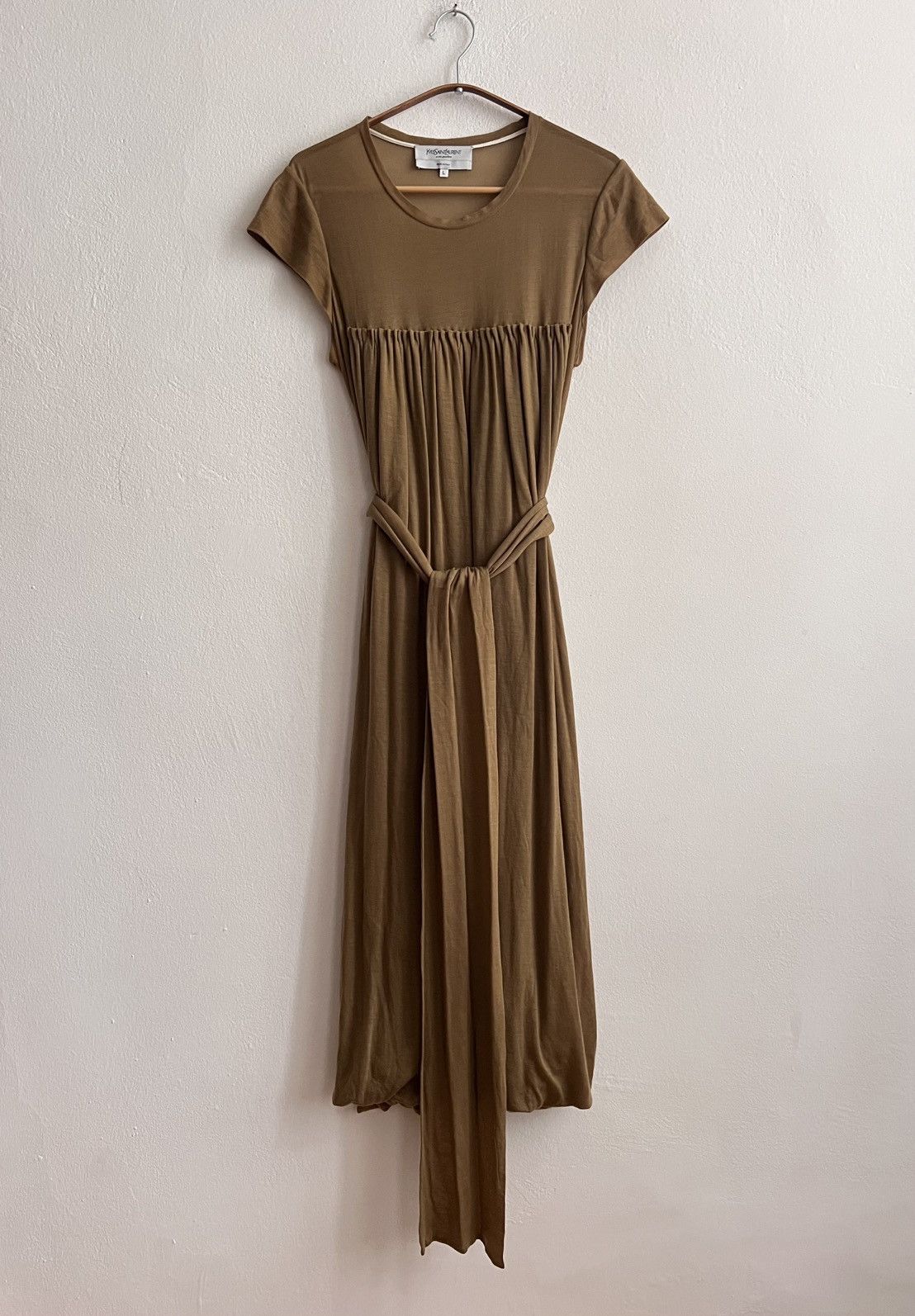 Yves Saint Laurent Yves Saint Laurent by Tom Ford 2000s Maxi dress Size L / US 10 / IT 46 - 1 Thumbnail