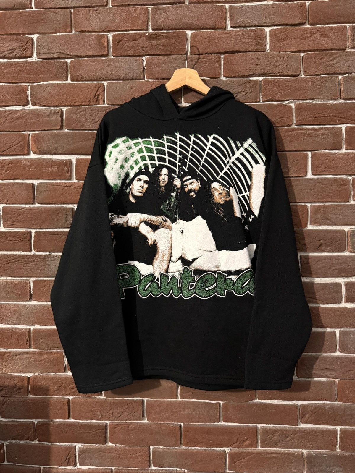 Band Tees 90s Rare Vintage Pantera Hoodie Heavy Metal Band Grail 90s L Size US L / EU 52-54 / 3 - 1 Thumbnail