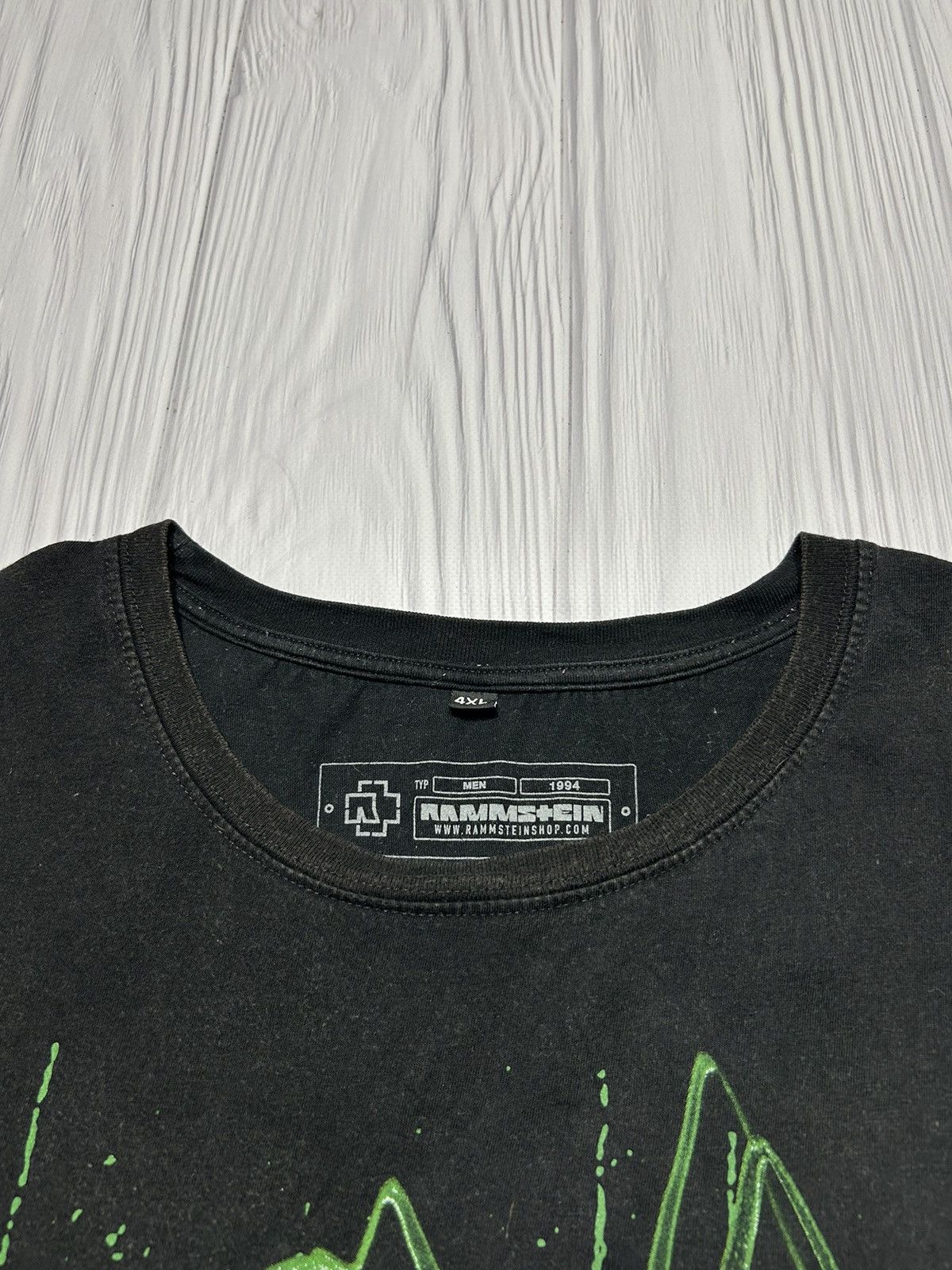 Band Tees Vintage Rammstein Links 2-3-4 T-Shirt Size 4XL Size US XXL / EU 58 / 5 - 9 Thumbnail