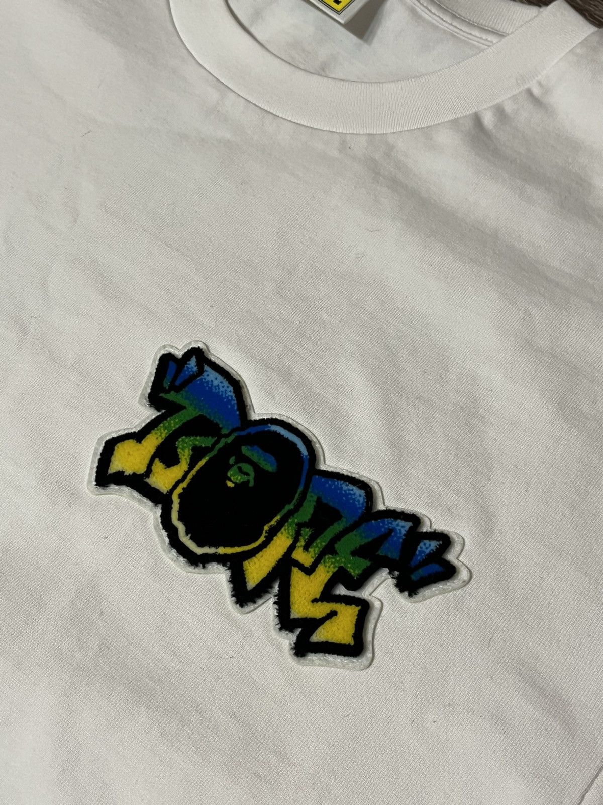 Bape *RARE* Bape Head Graffiti Patch Work T-Shirt New With Tags Size US L / EU 52-54 / 3 - 2 Thumbnail