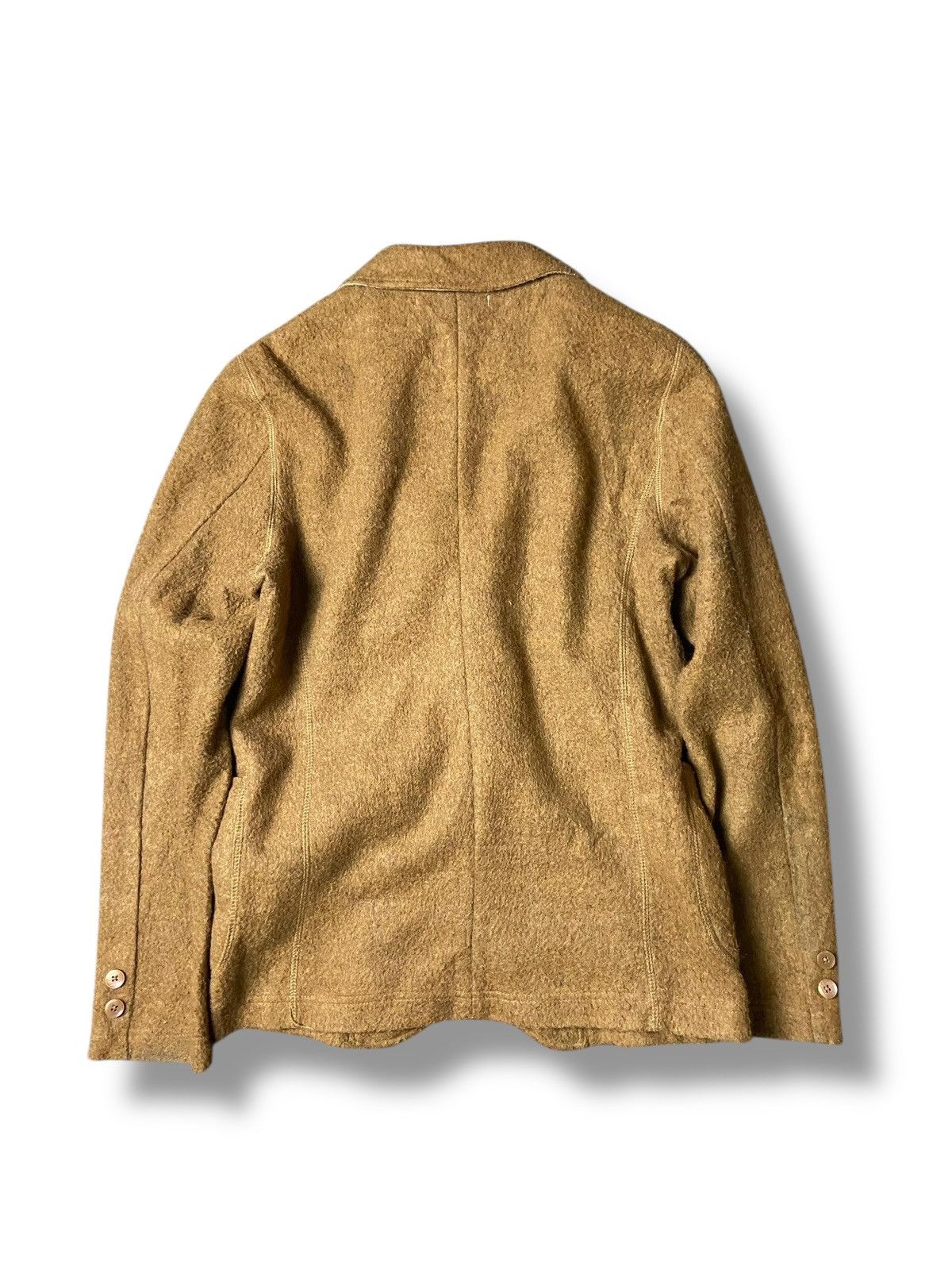 Japanese Brand × Other × Vintage NEVER END Brand Wool Liester Light Blazer (130) Size US L / EU 52-54 / 3 - 2 Thumbnail