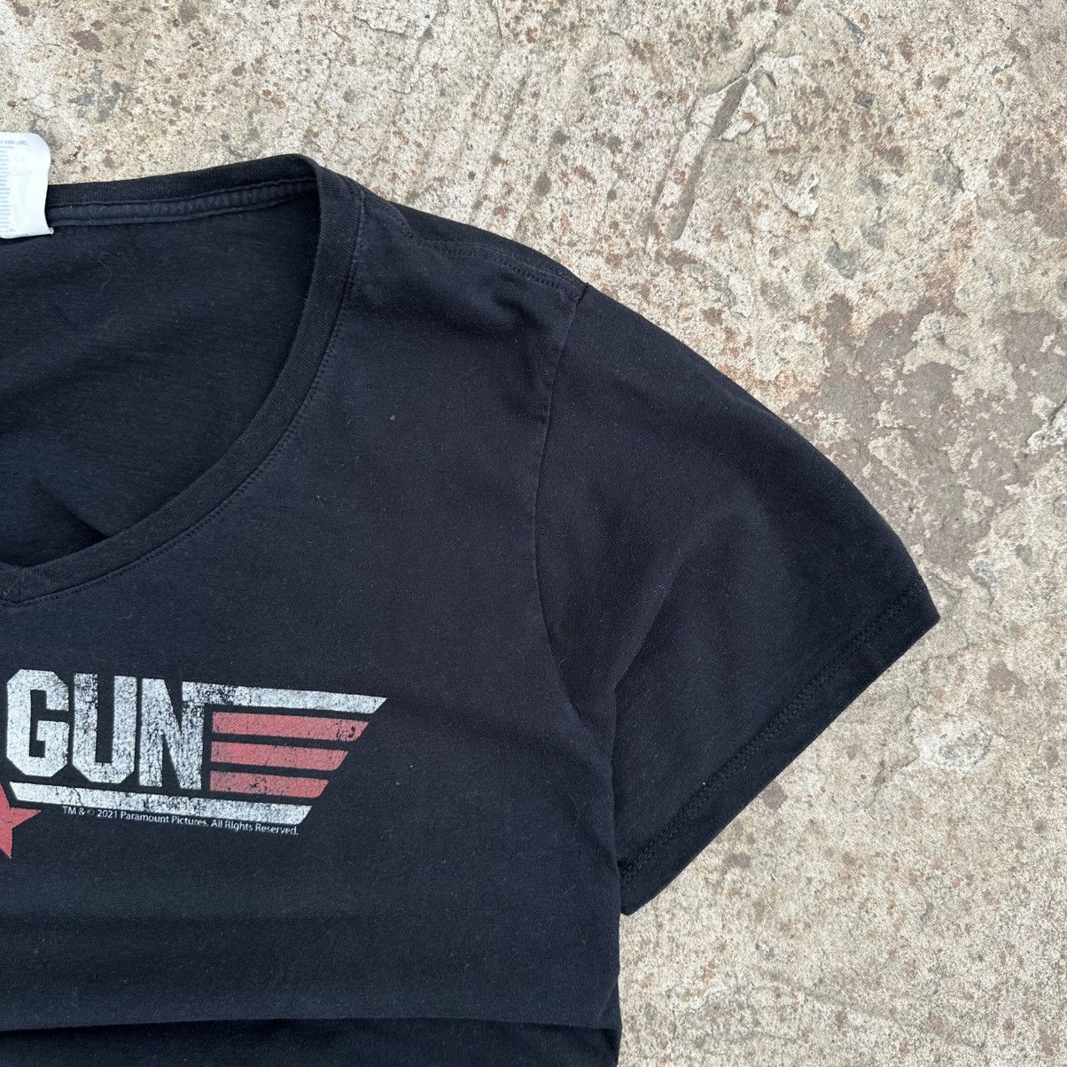Band Tees × Japanese Brand Vintage Japanese Style Adult Top Gun T-shirts Big Logo Band Size XXL / US 16-18 / IT 52-54 - 3 Thumbnail