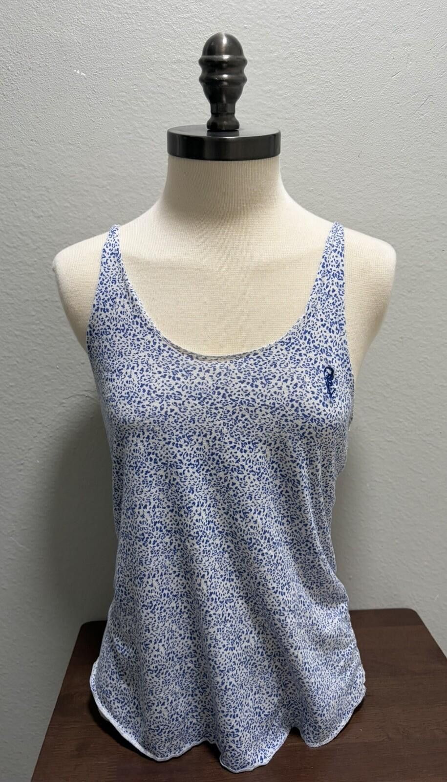 Obey Y2K Obey Blue Leopard Print Tank Top Womens S Size S / US 4 / IT 40 - 1 Thumbnail