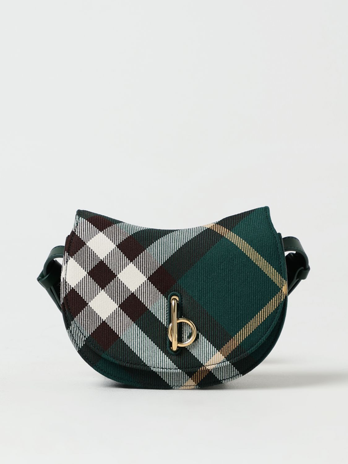 image of Burberry Shoulder Bag Woman Green, Women's