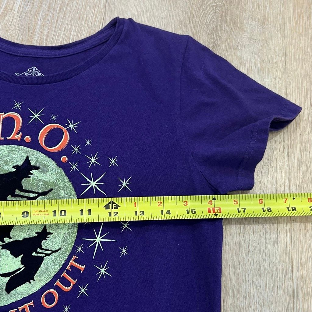 Other Girls Night Out Glow n Dark Halloween Witches T-Shirt 100% C Size M / US 6-8 / IT 42-44 - 7 Thumbnail
