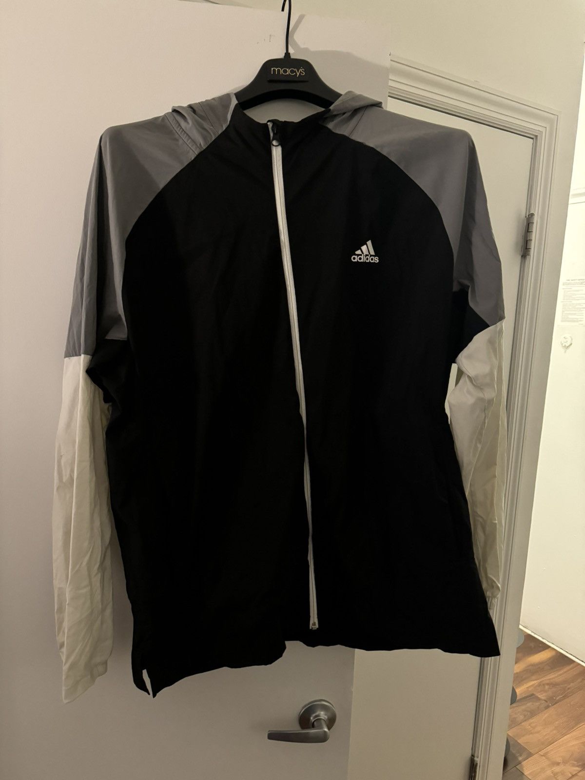 Adidas Adidas Black/Grey/White Track Jacket Size US XL / EU 56 / 4 - 1 Preview