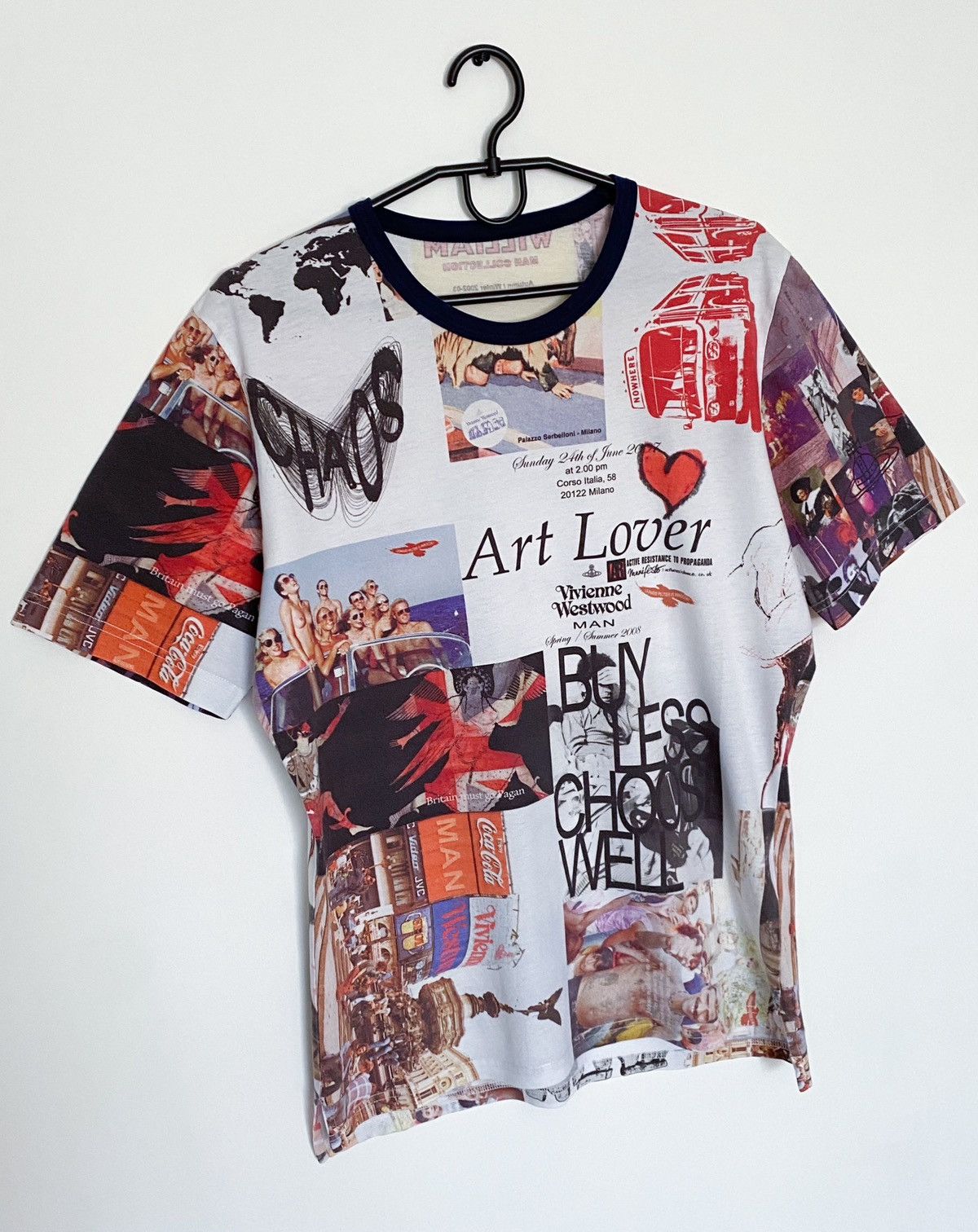 Vivienne Westwood Vivienne Westwood Art Lover Chaos Full Art Tee / T Shirt Size US S / EU 44-46 / 1 - 4 Thumbnail