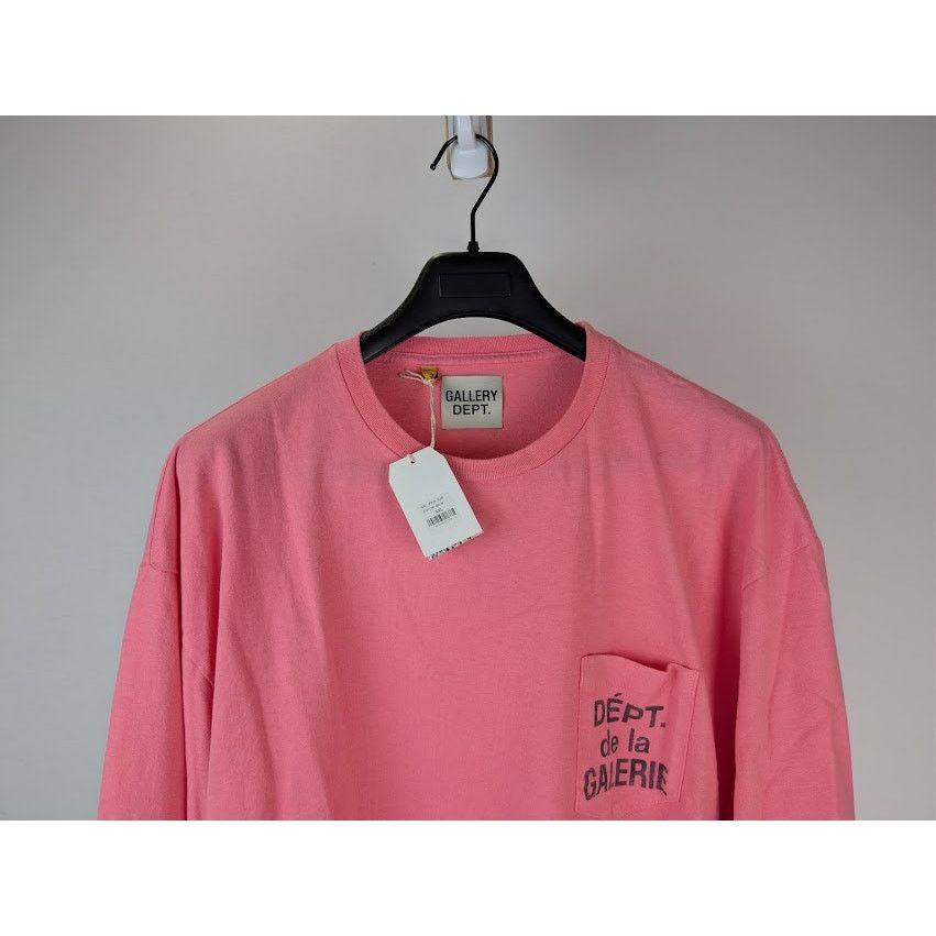 Gallery Dept. o1rshd1 French Logo Long Sleeve T-Shirt in Salm Size US XXL / EU 58 / 5 - 3 Thumbnail