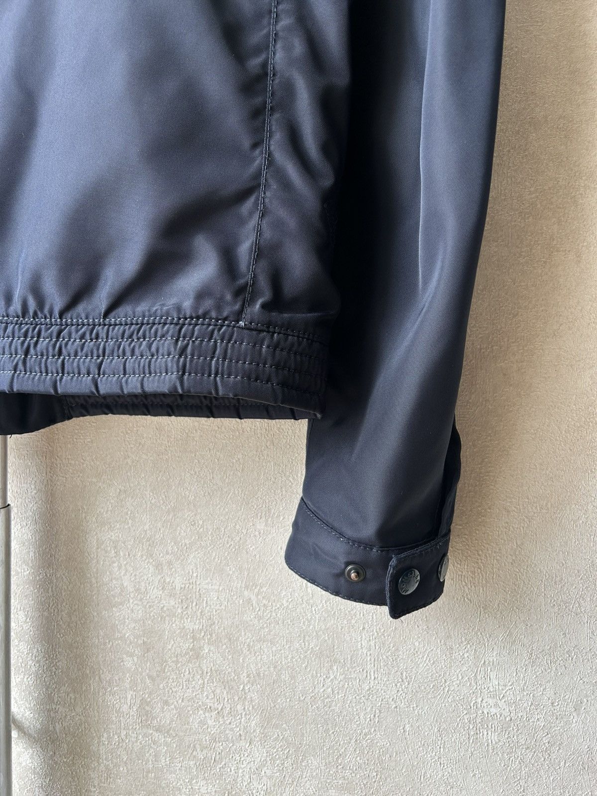 Moncler Vintage Moncler Light Moto Biker Jacket Size US M / EU 48-50 / 2 - 8 Thumbnail