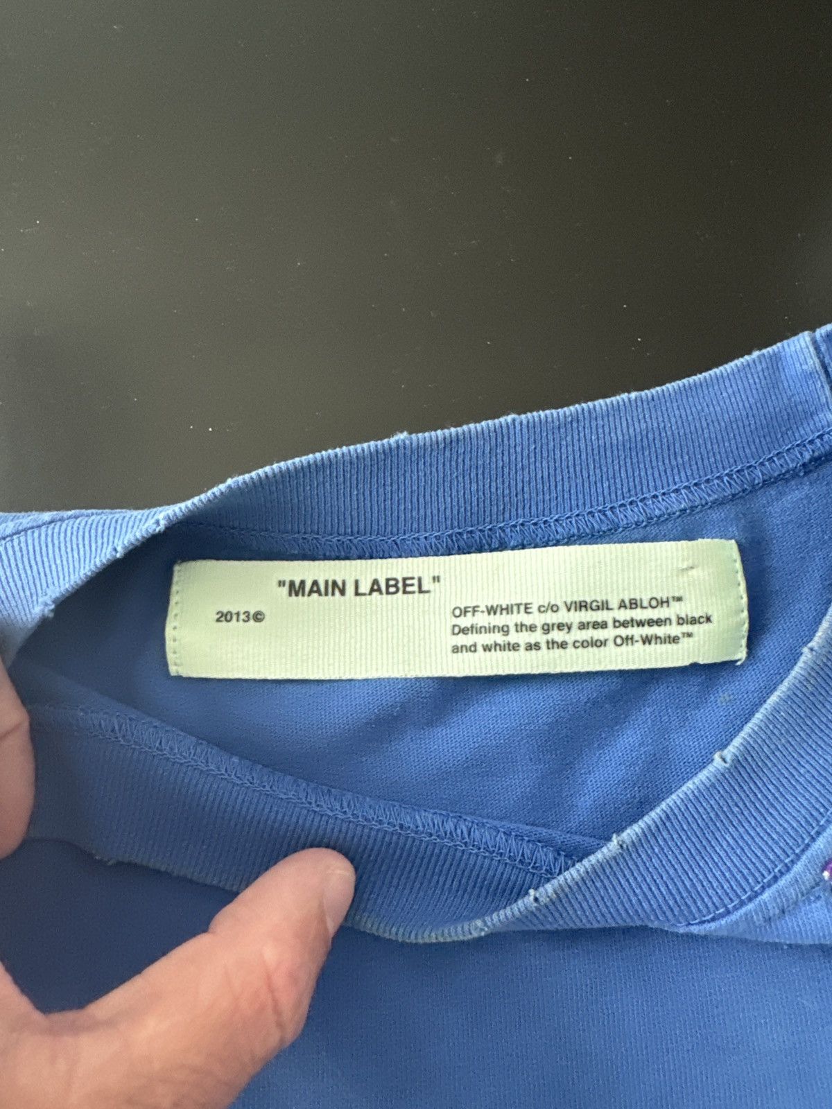 Off-White OFF WHITE Pocket-Tee 2018 Virgil Abloh Size US S / EU 44-46 / 1 - 3 Thumbnail
