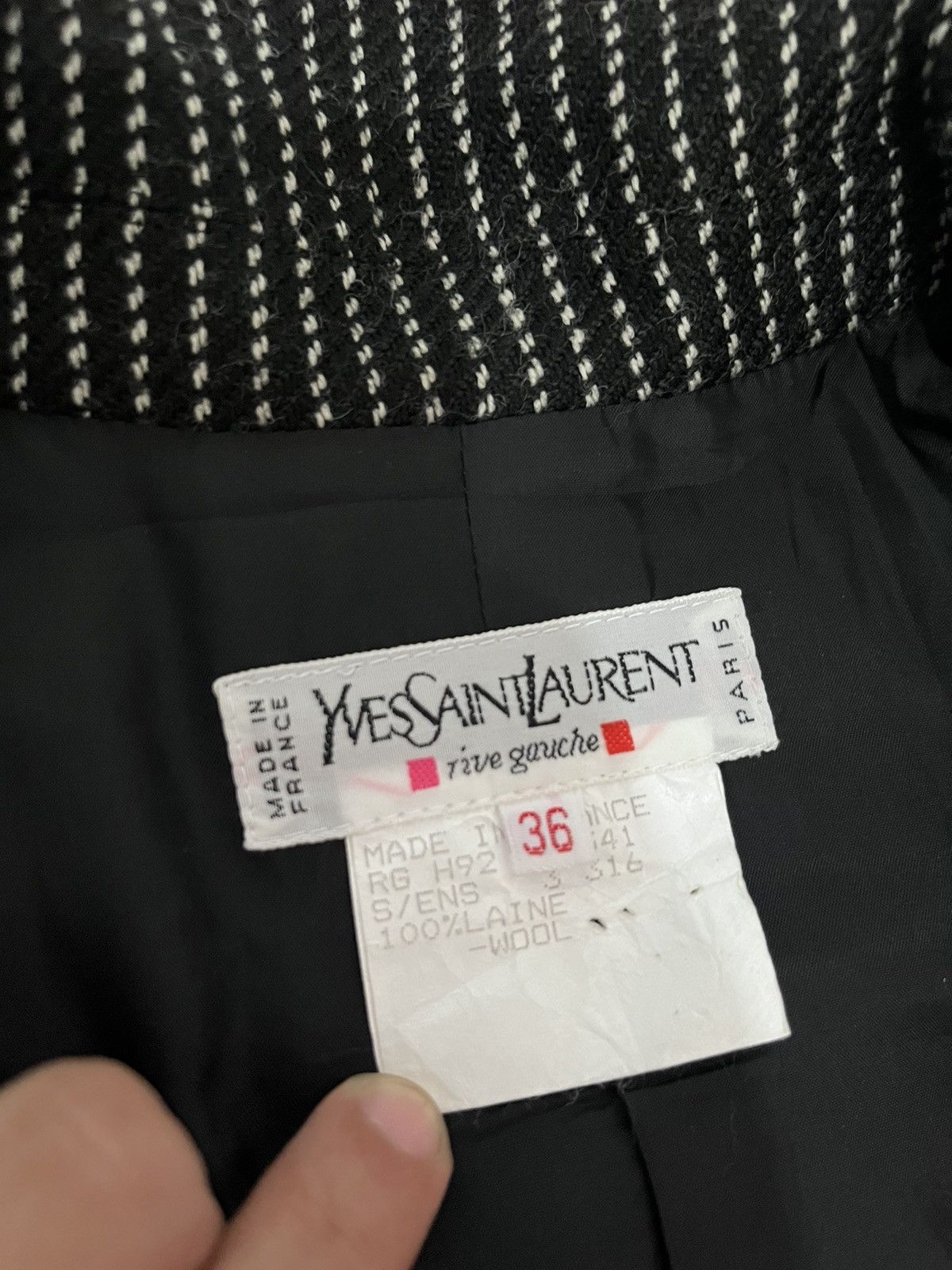 Yves Saint Laurent Yves Saint Laurent rive Gauche Ensemble Size M / US 6-8 / IT 42-44 - 15 Thumbnail