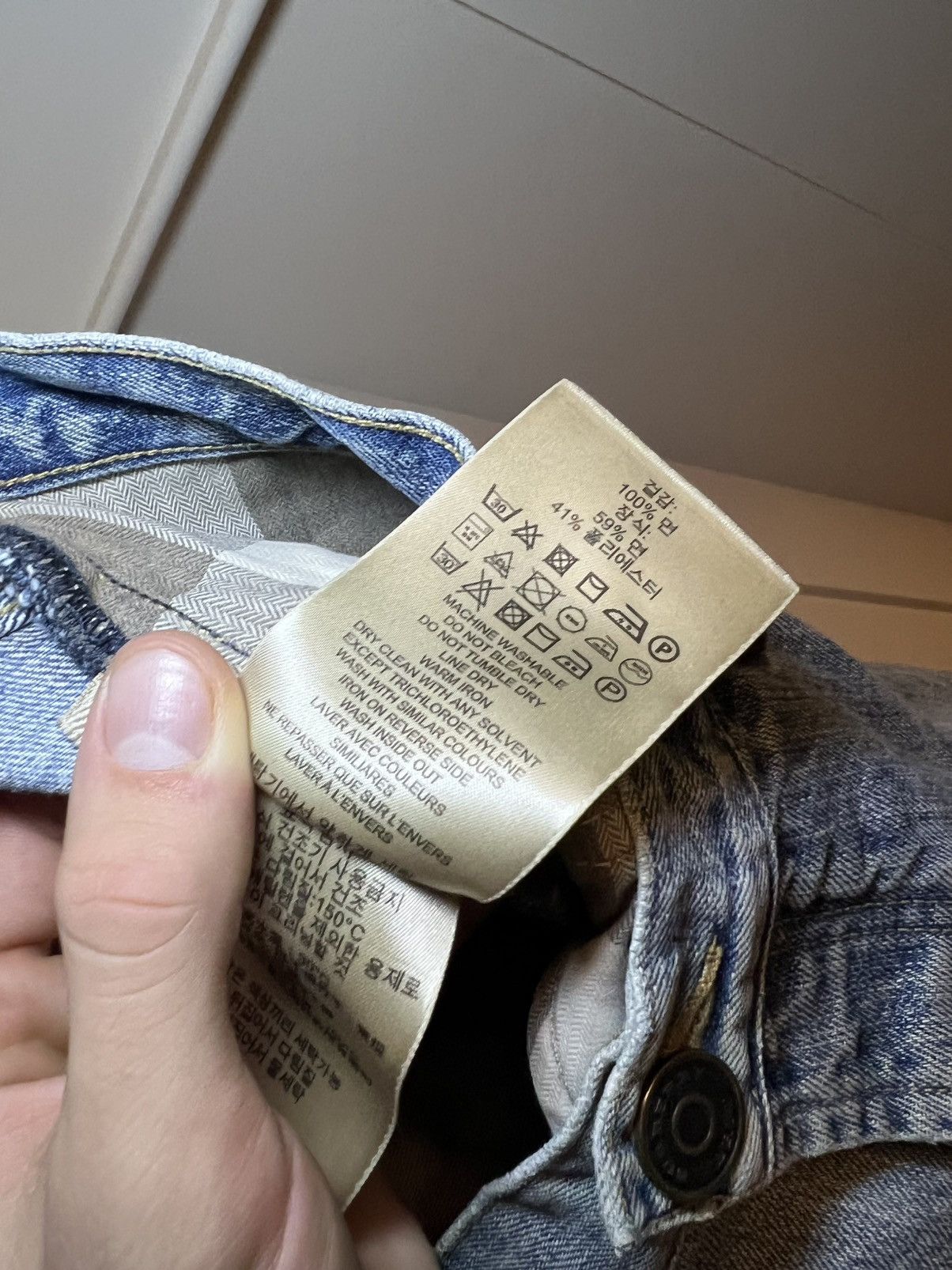 Burberry Vintage Burberry Brit slim faded jeans Size US 34 / EU 50 - 23 Thumbnail