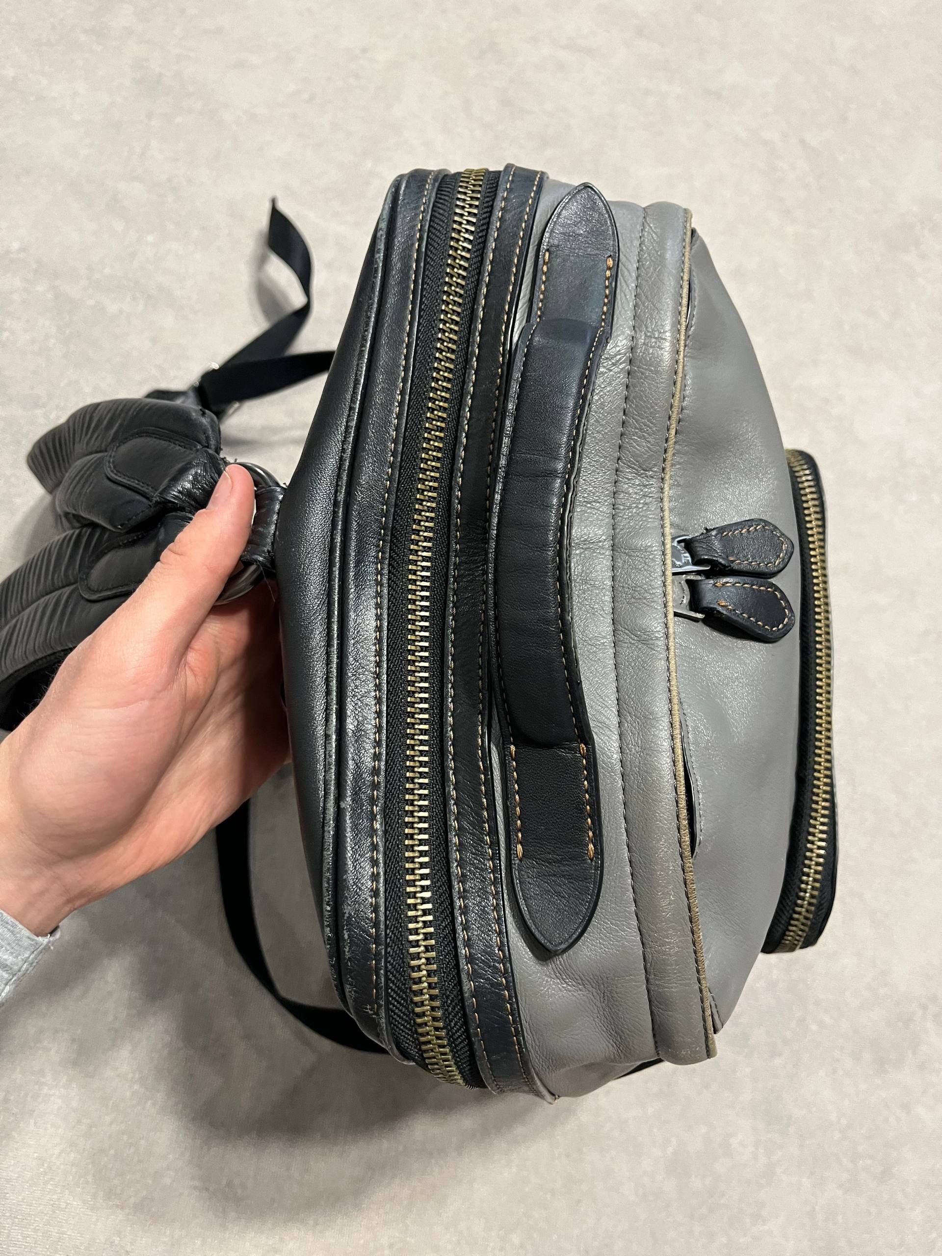 Coach Rare Coach Leather Back Pack Bag Mens Black Vintage Luxury Size ONE SIZE - 14 Thumbnail
