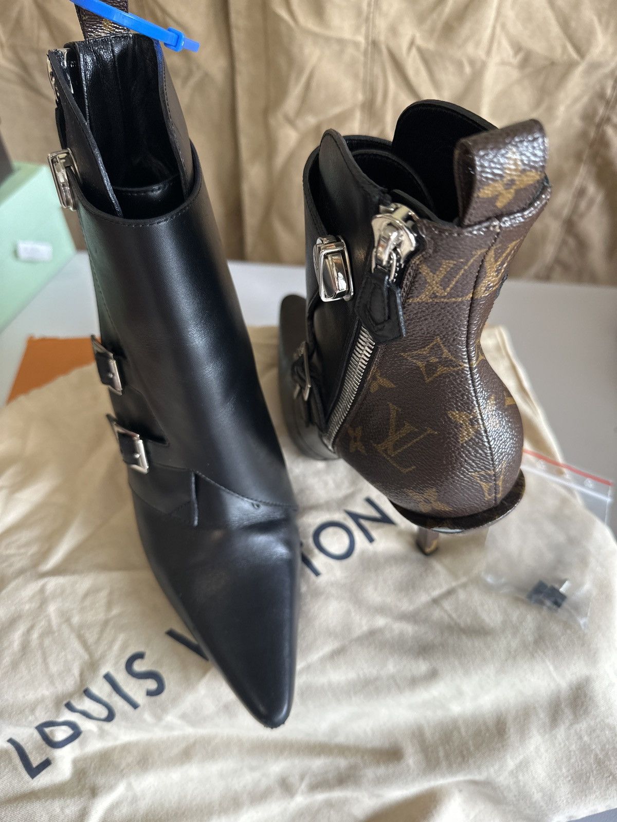 Louis Vuitton Louis Vuitton Janet Boots Grailed