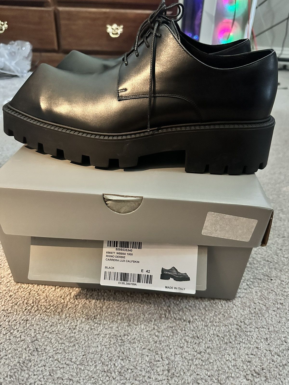 Balenciaga Balenciaga Rhino Derby | Grailed