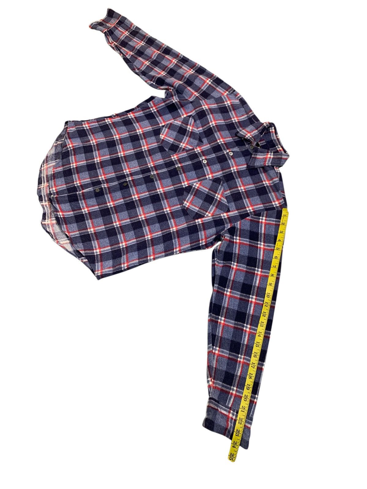 Japanese Brand Rare Design Vancort Button Up Flannel Shirts Size M / US 6-8 / IT 42-44 - 9 Thumbnail