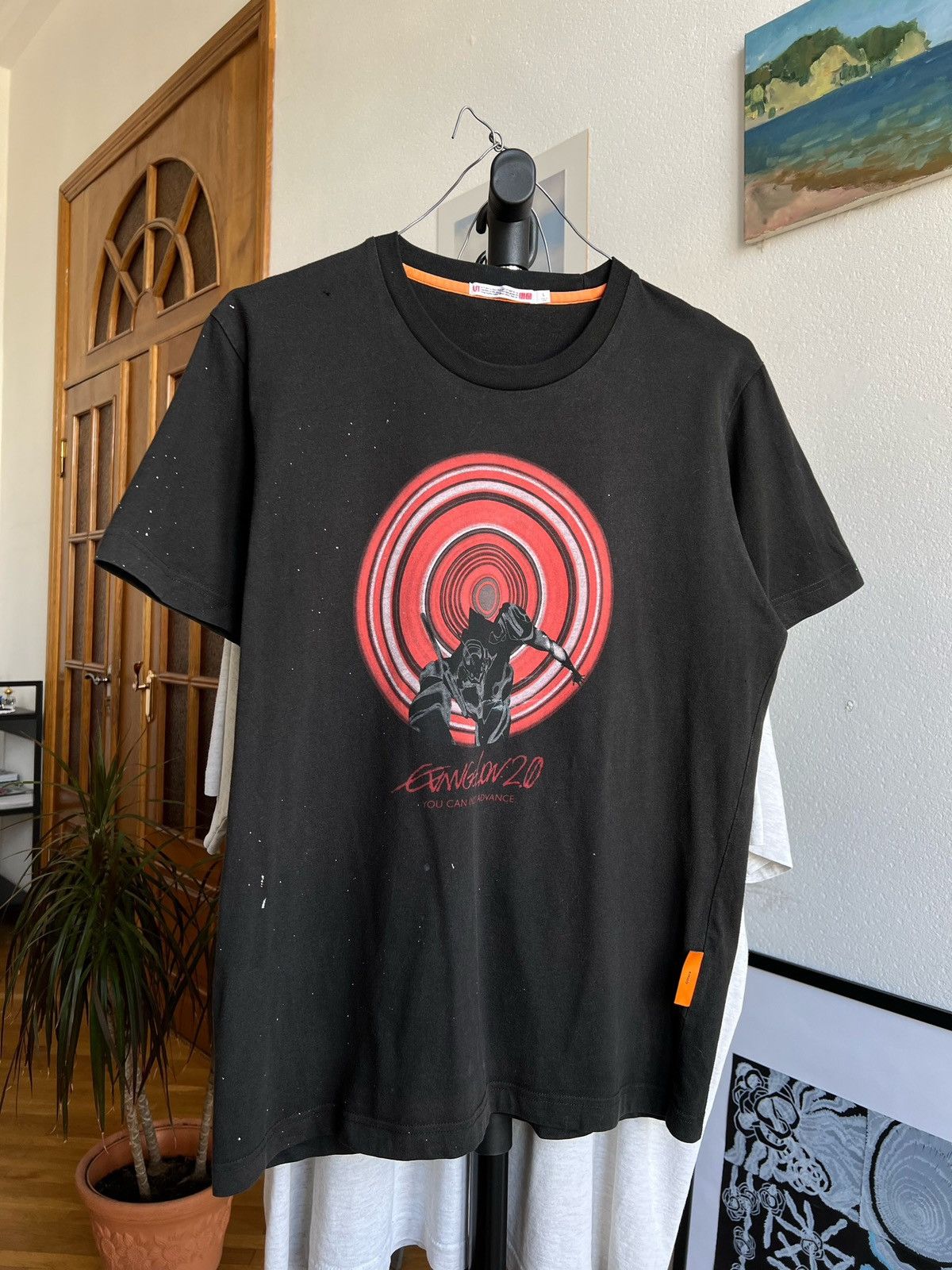 Anime × Cartoon Network × Uniqlo *Rare!! Evangelion 2.0 You Can (Not) Advance T-shirt Size US L / EU 52-54 / 3 - 1 Thumbnail