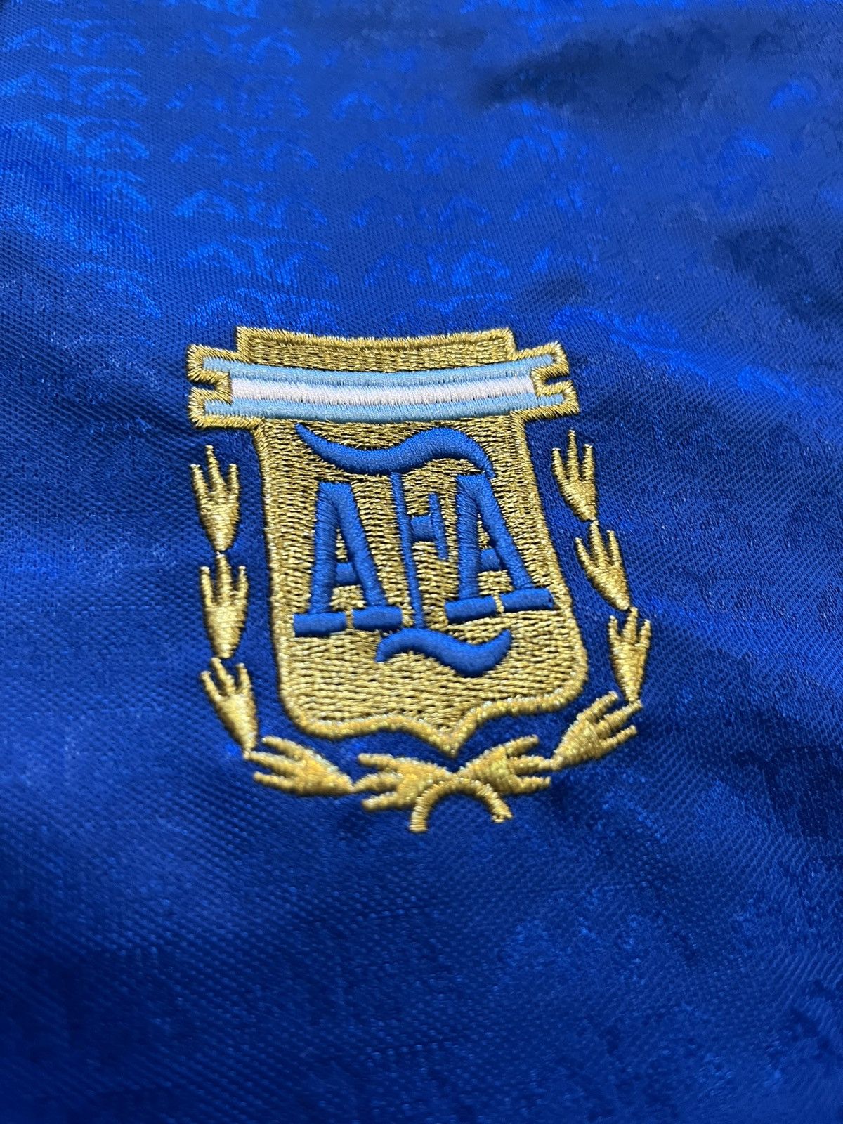 Adidas × Vintage Football soccer Argentina 94/95 Adidas 90s Size US L / EU 52-54 / 3 - 5 Thumbnail