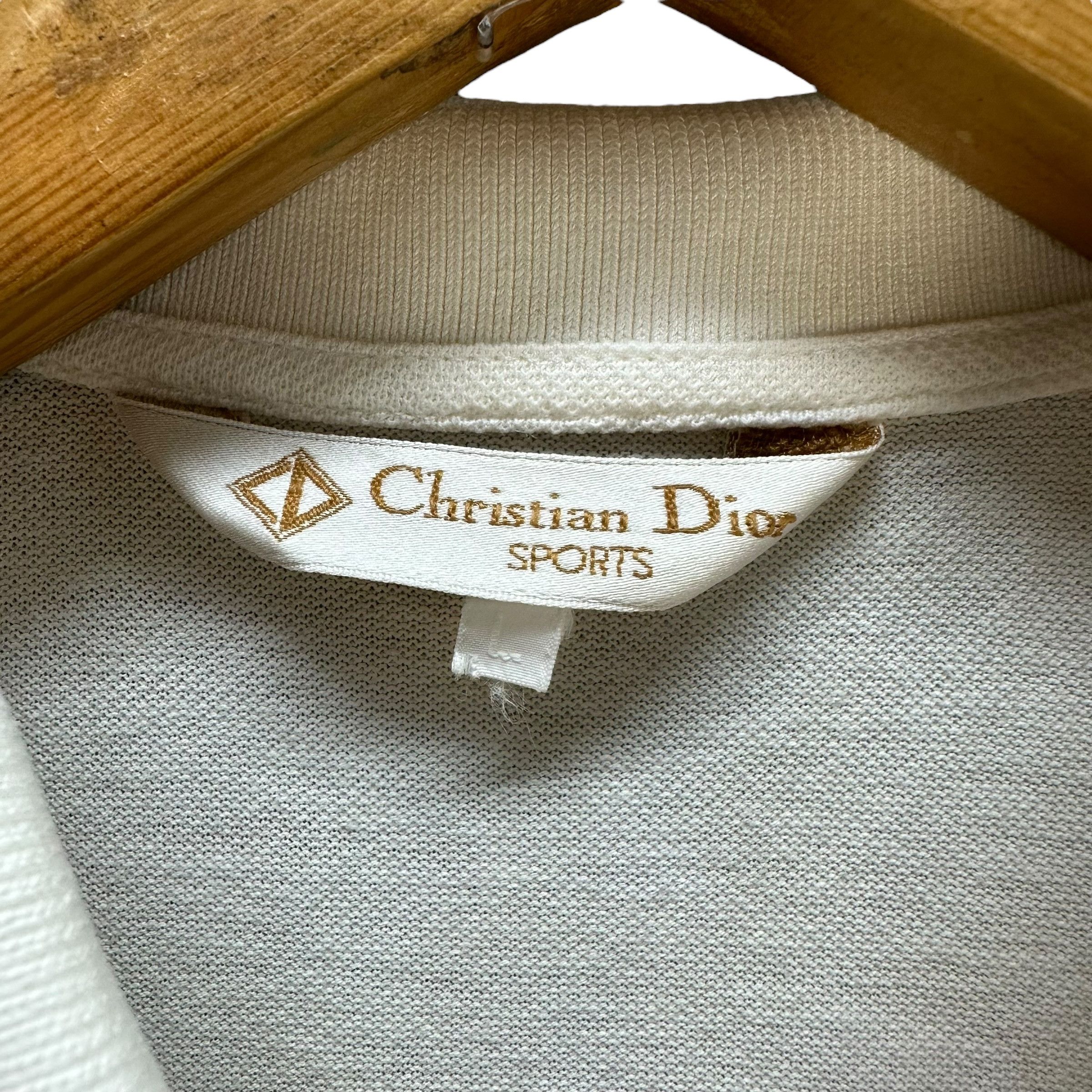 Christian Dior Monsieur Christian Dior Sports Sleeveless Button Polo Shirt #A30-0692 Size L / US 10 / IT 46 - 8 Thumbnail