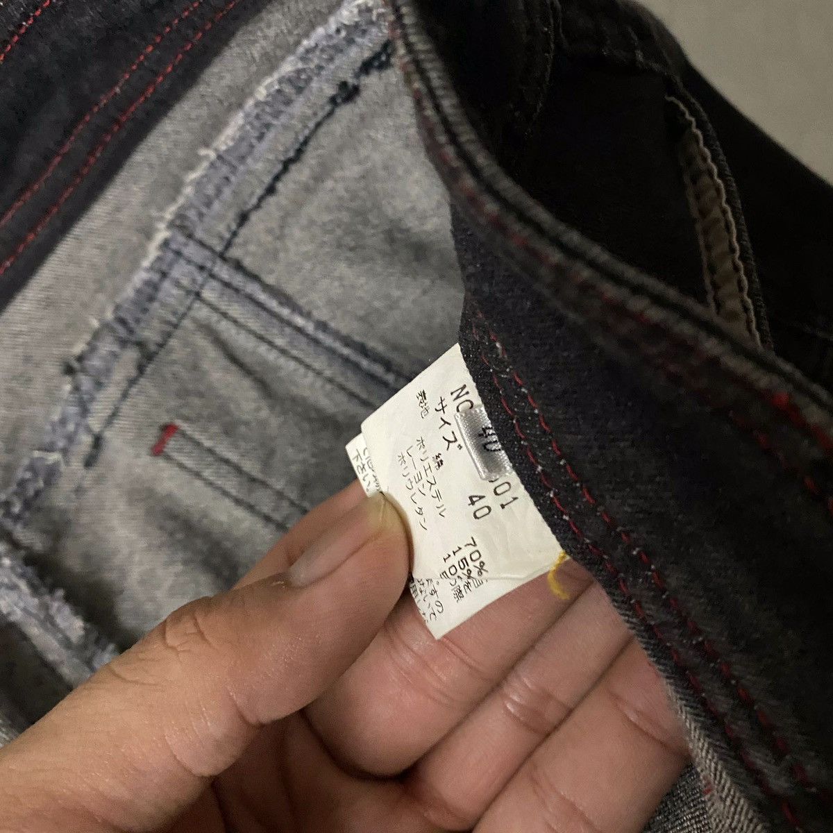 If Six Was Nine Flared Lowrise Washed Straight Cut Jeans Size US 28 / EU 44 - 14 Thumbnail