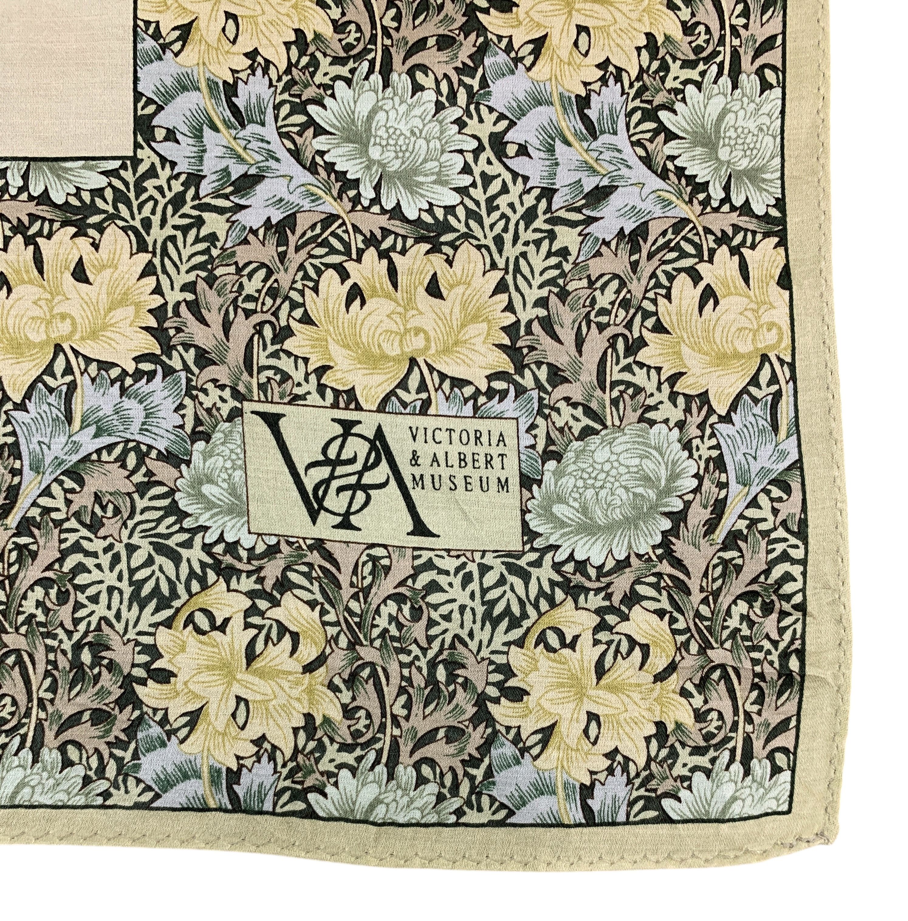 Japanese Brand × Vintage Vintage Victoria & Albert Museum Scarf Neckwear - SCA2136 Size ONE SIZE - 9 Thumbnail
