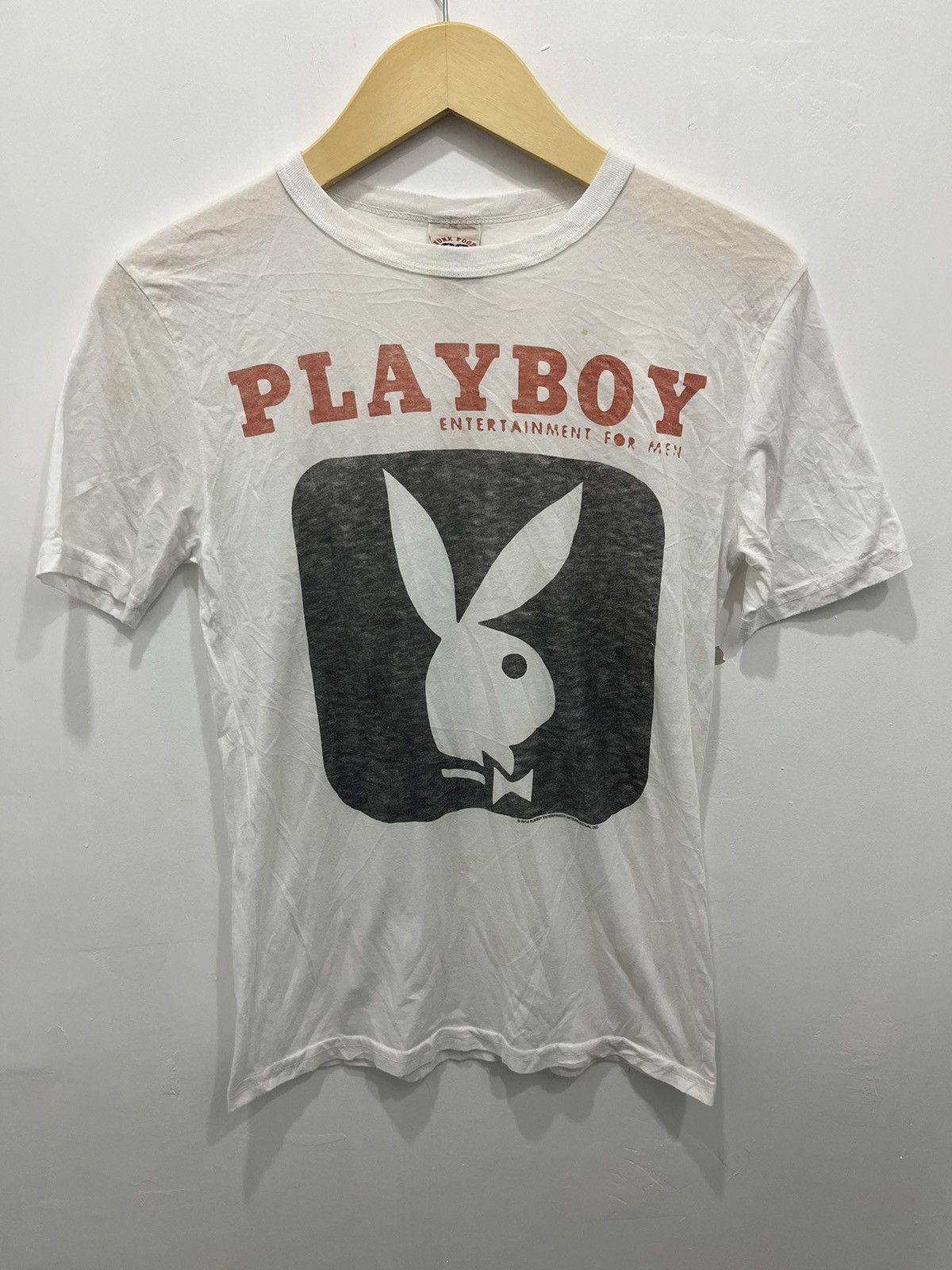 Beams Japan Playboy Junk Food by Beams @2014 Vintage Tee Size US XS / EU 42 / 0 - 1 Thumbnail