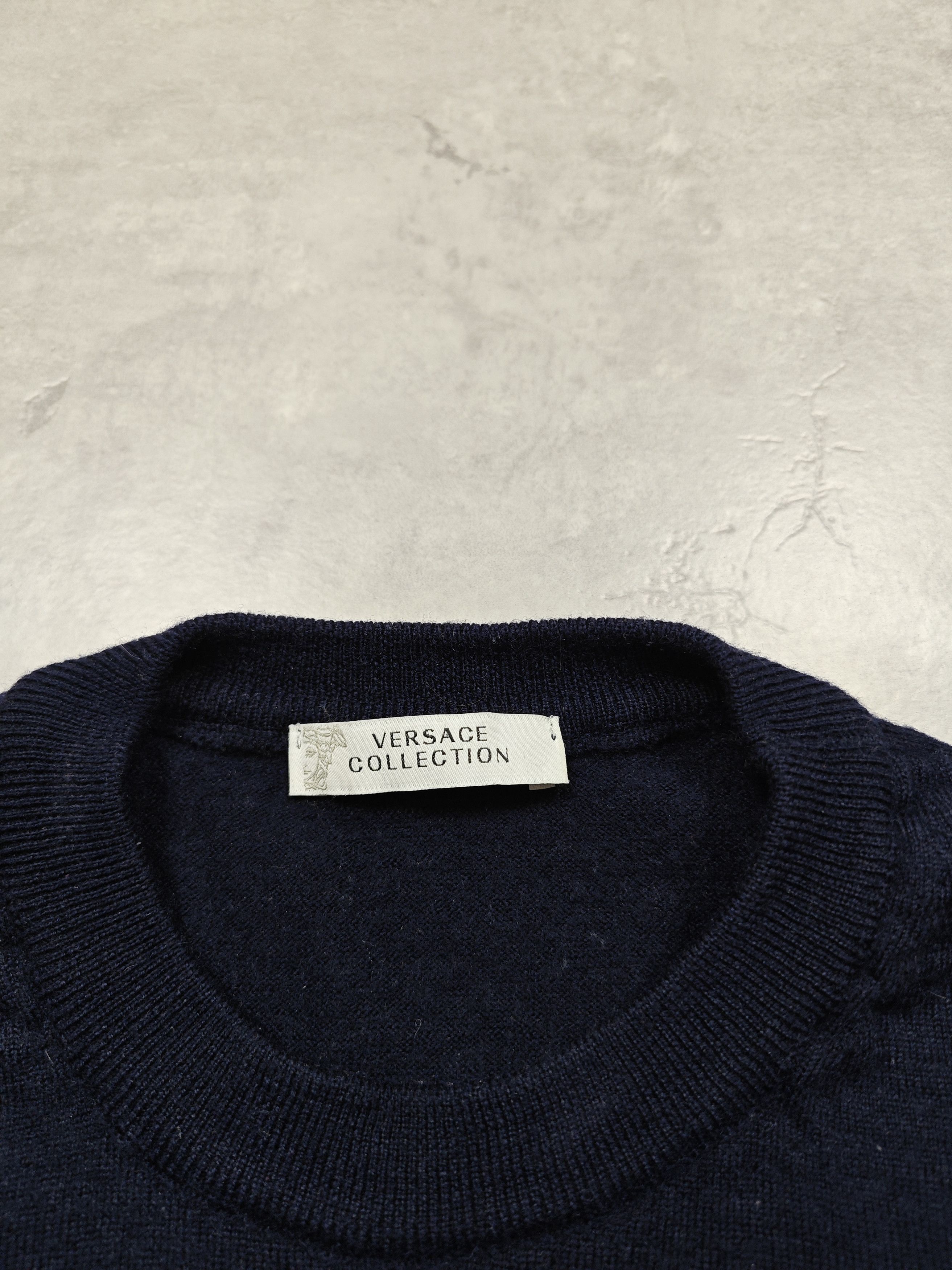 Versace Versace Wool Sweater Size L / US 10 / IT 46 - 4 Thumbnail