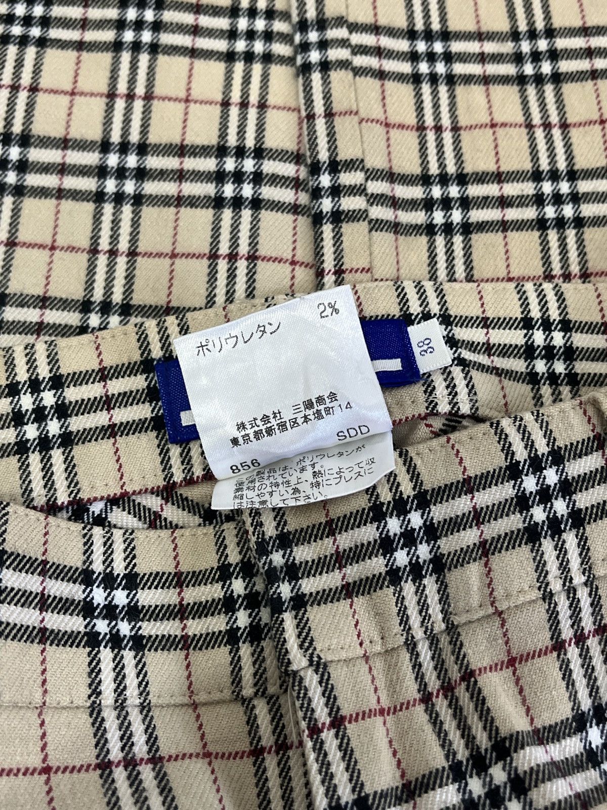 Burberry 2000s Burberry Blue Label Nova Check Pants Size 27" / US 4 / IT 40 - 6 Thumbnail